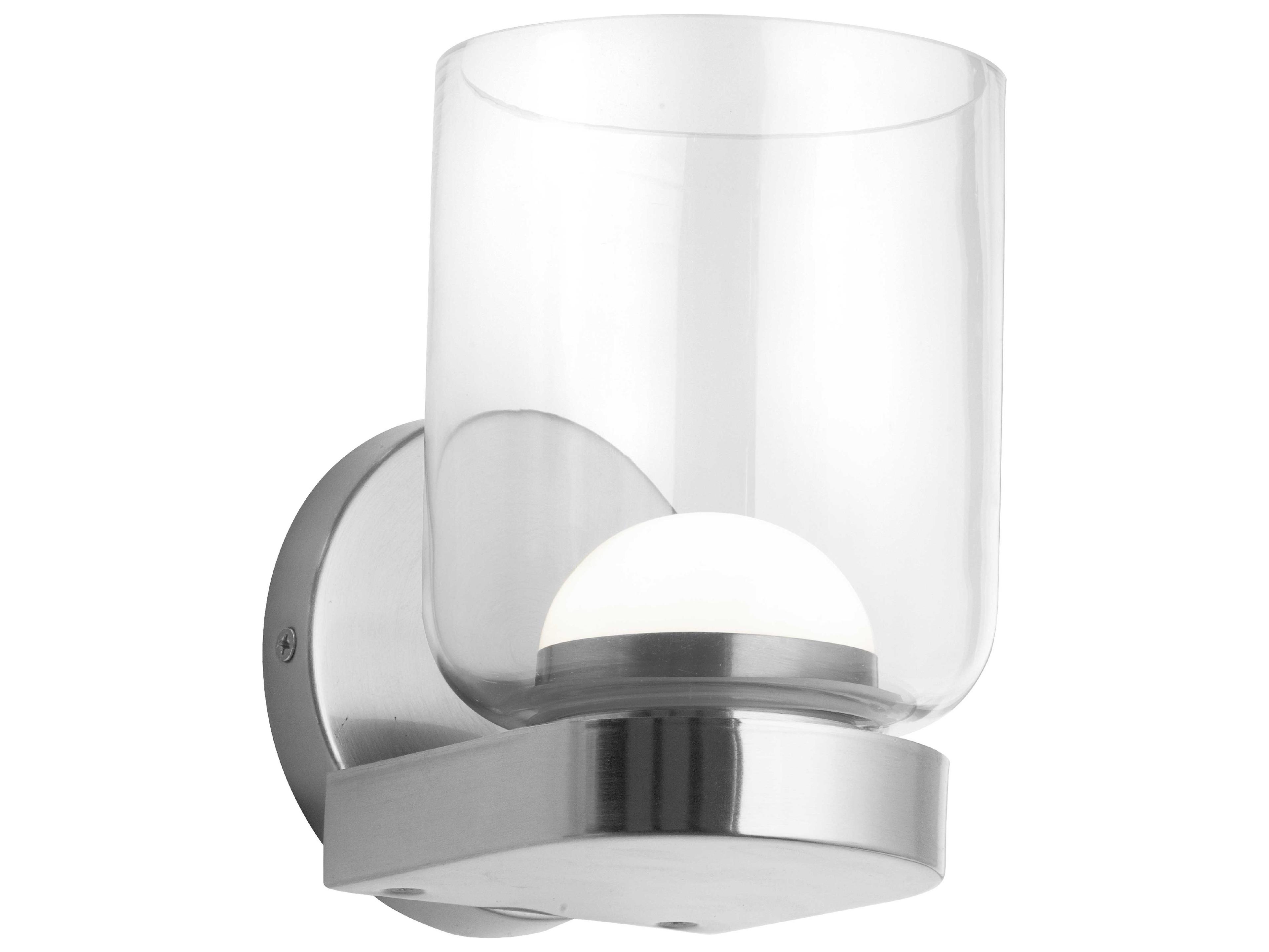 Dainolite Nadine 1-Light Polished Chrome Wall Sconce