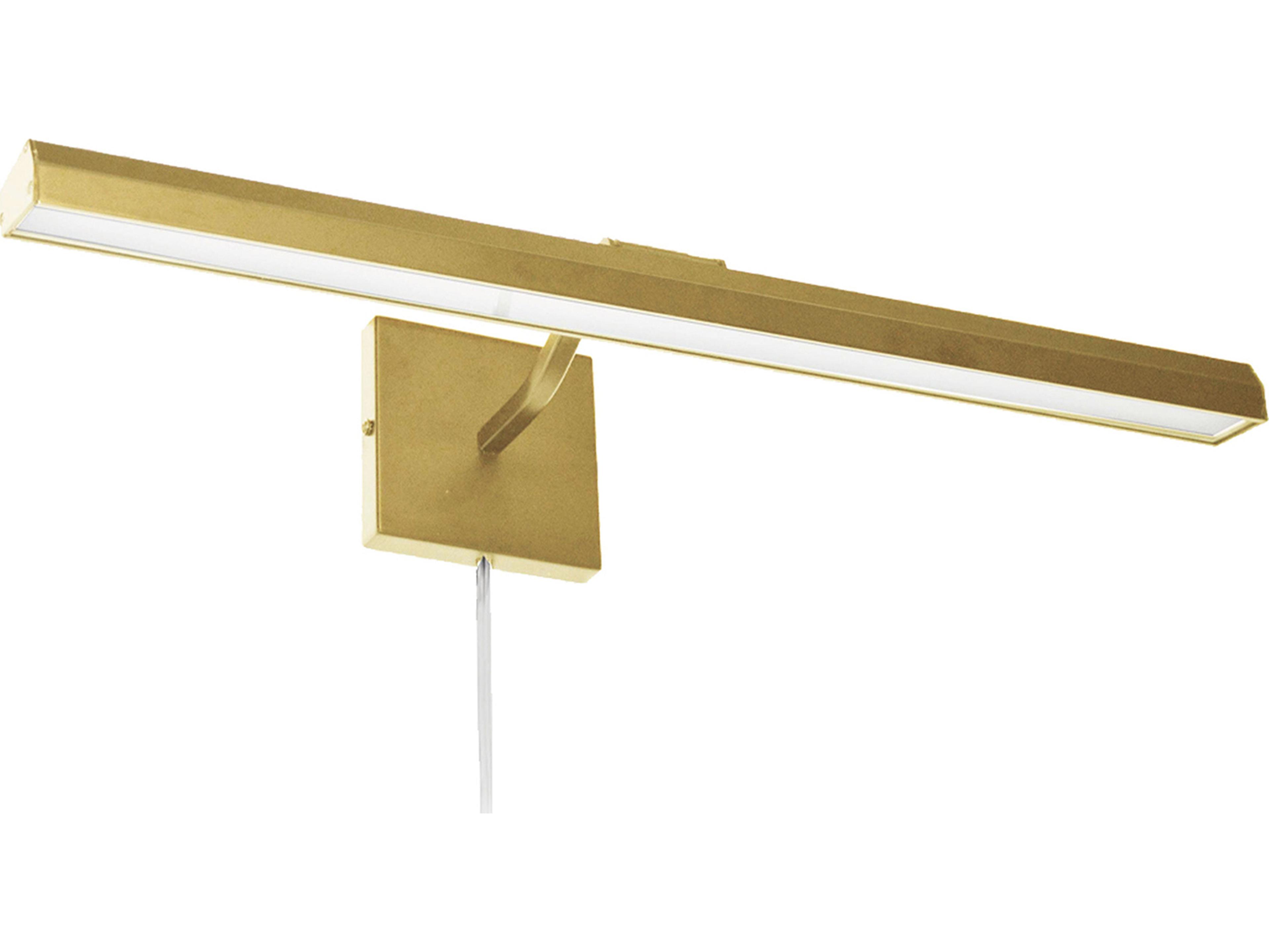 Dainolite Leonardo 3-Light Aged Brass Picture Light