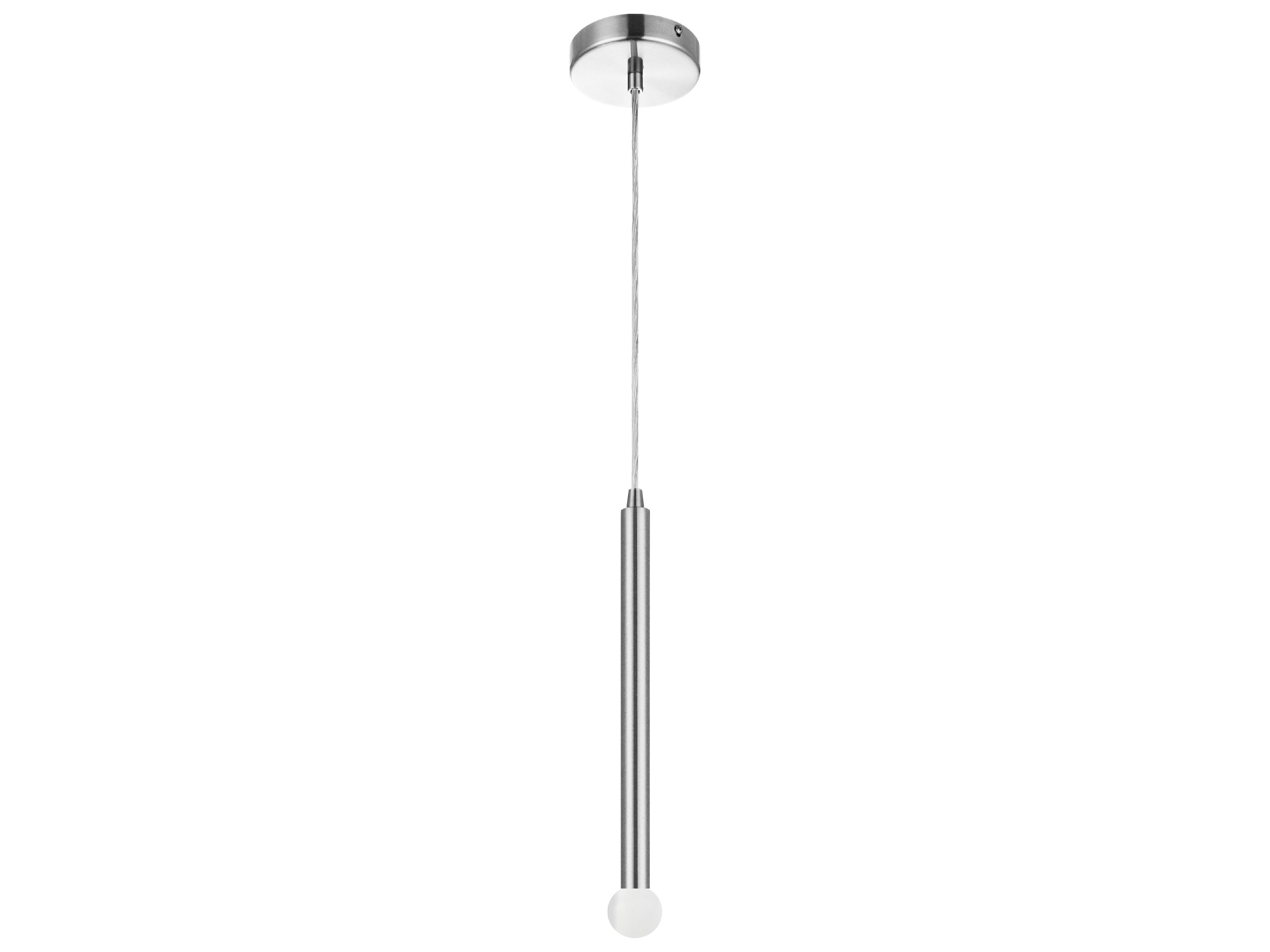 Dainolite Sanya 1-Light Polished Chrome Linear Mini Pendant