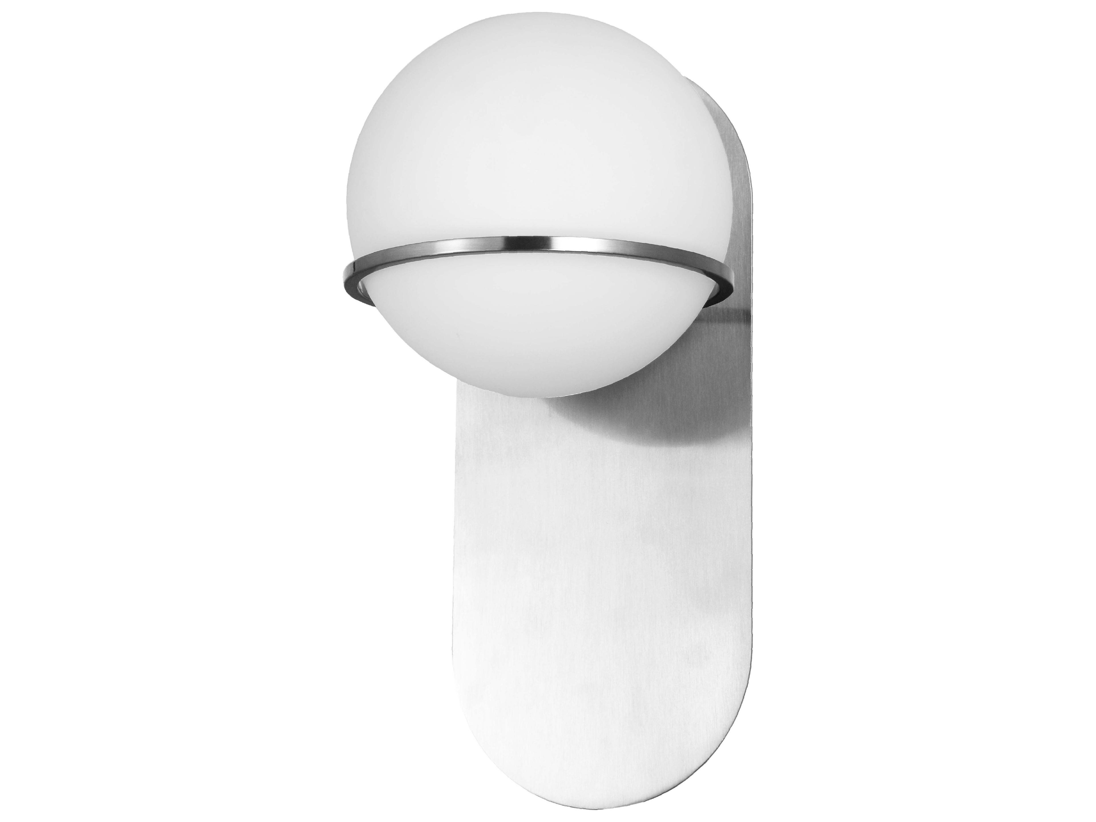Dainolite Sofia 1-Light Polished Chrome Wall Sconce