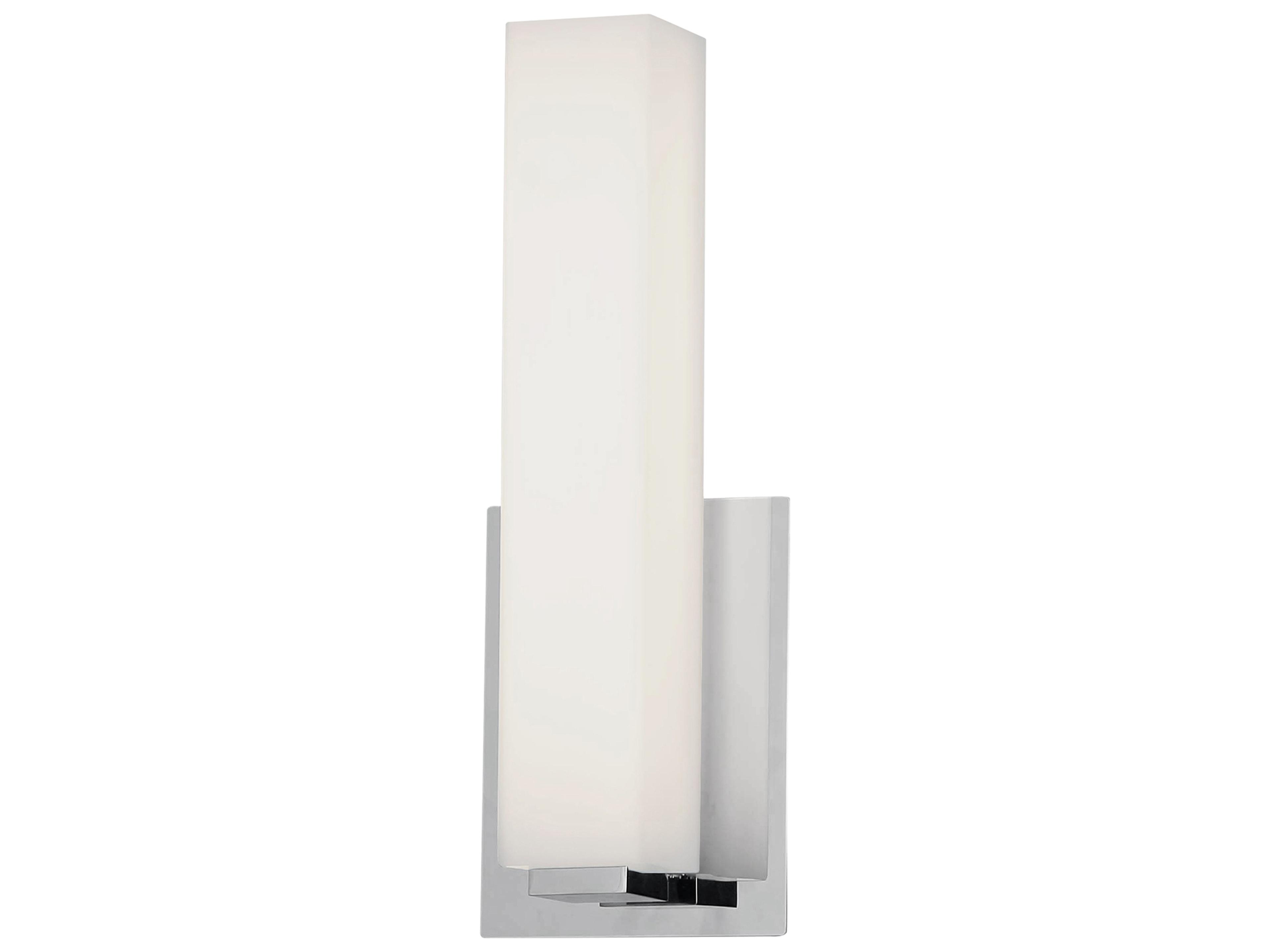 Dainolite Vonte 1-Light Polished Chrome Wall Sconce