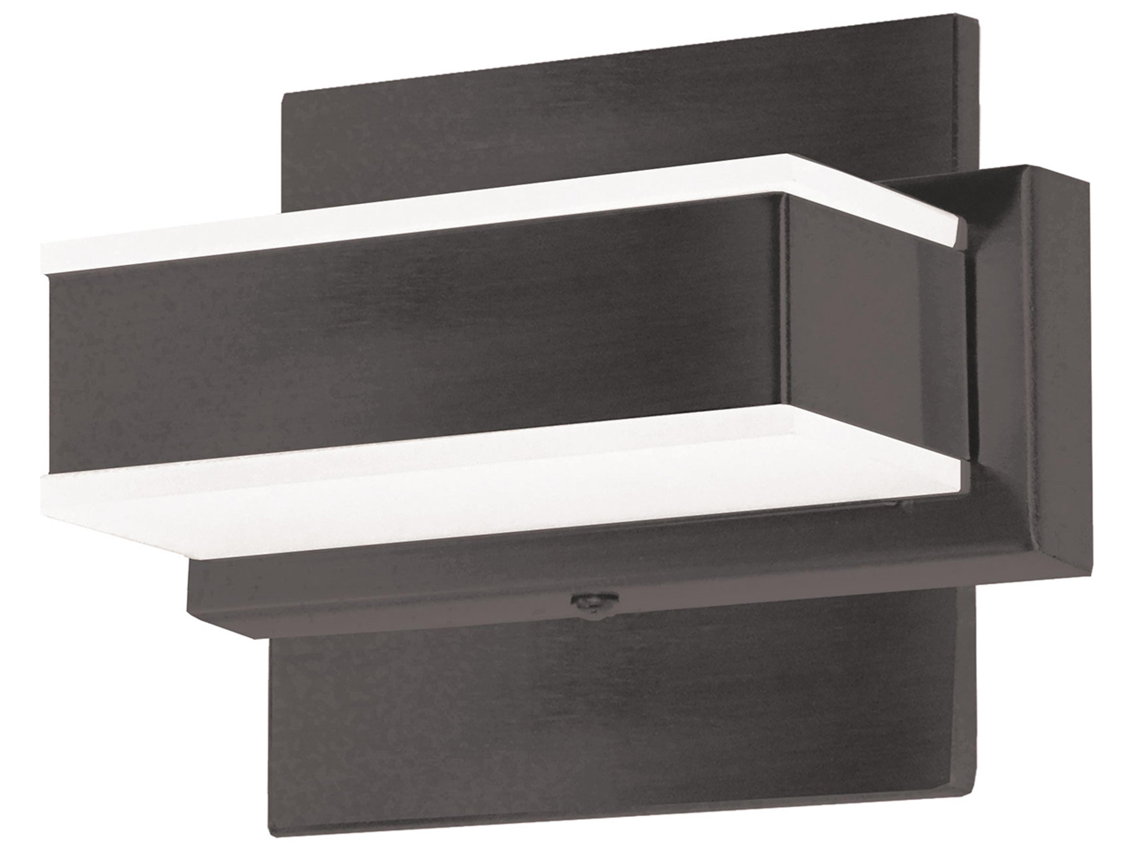 Viola 1-Light Matte Black Vanity Light