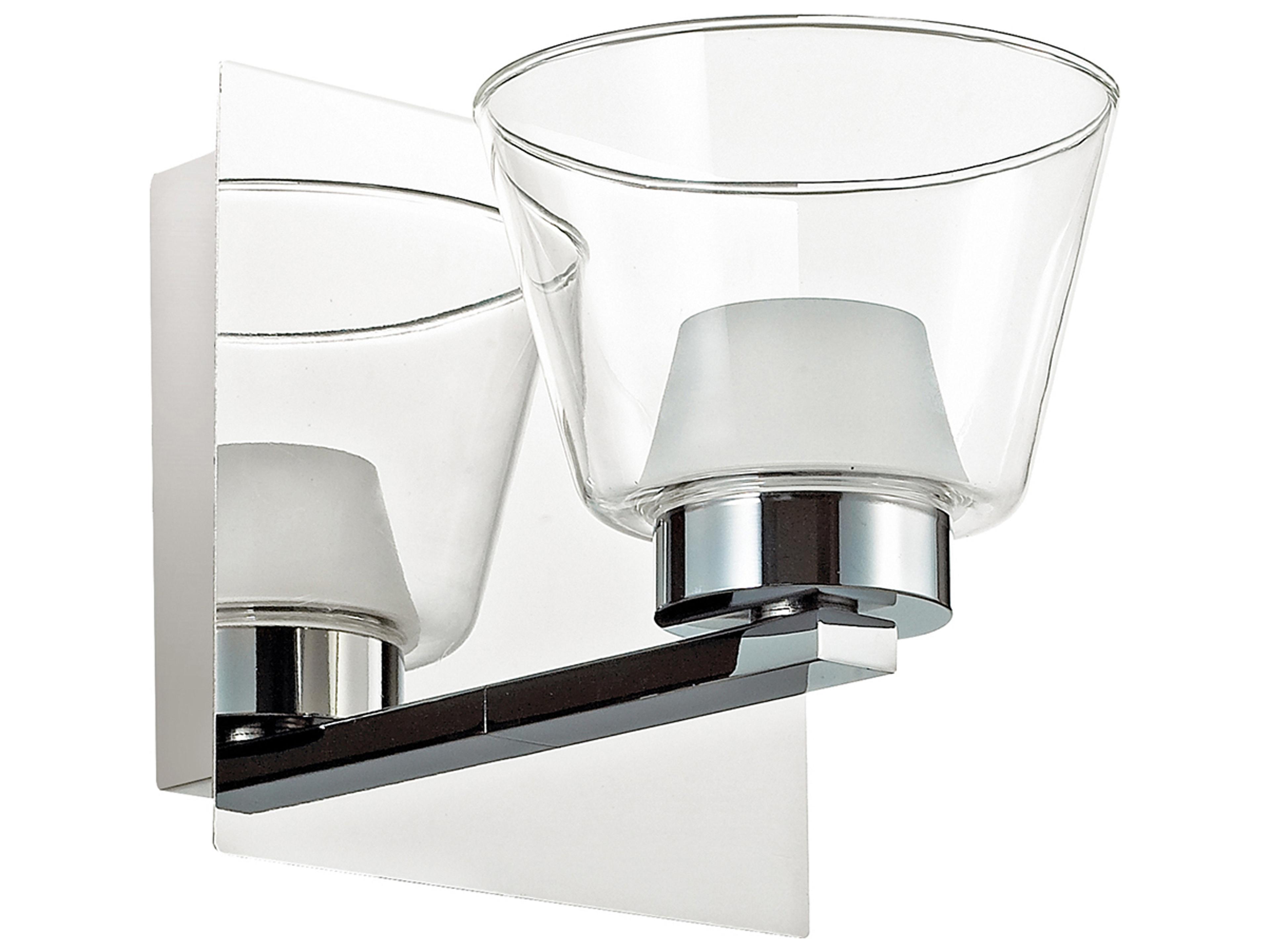 Dainolite 2-Light Polished Chrome Wall Sconce