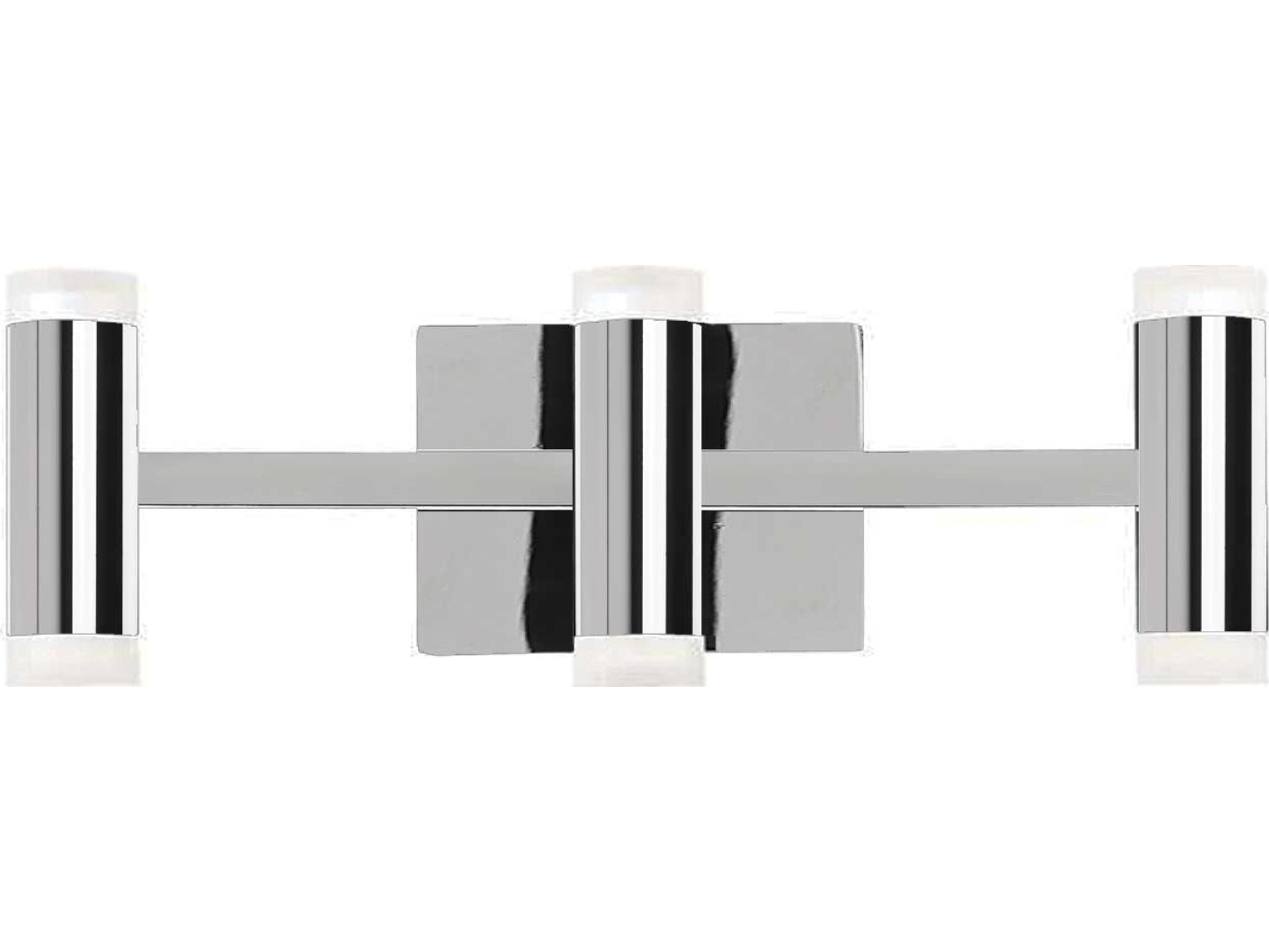 Dainolite Wilson 6-Light Polished Chrome Vanity Light