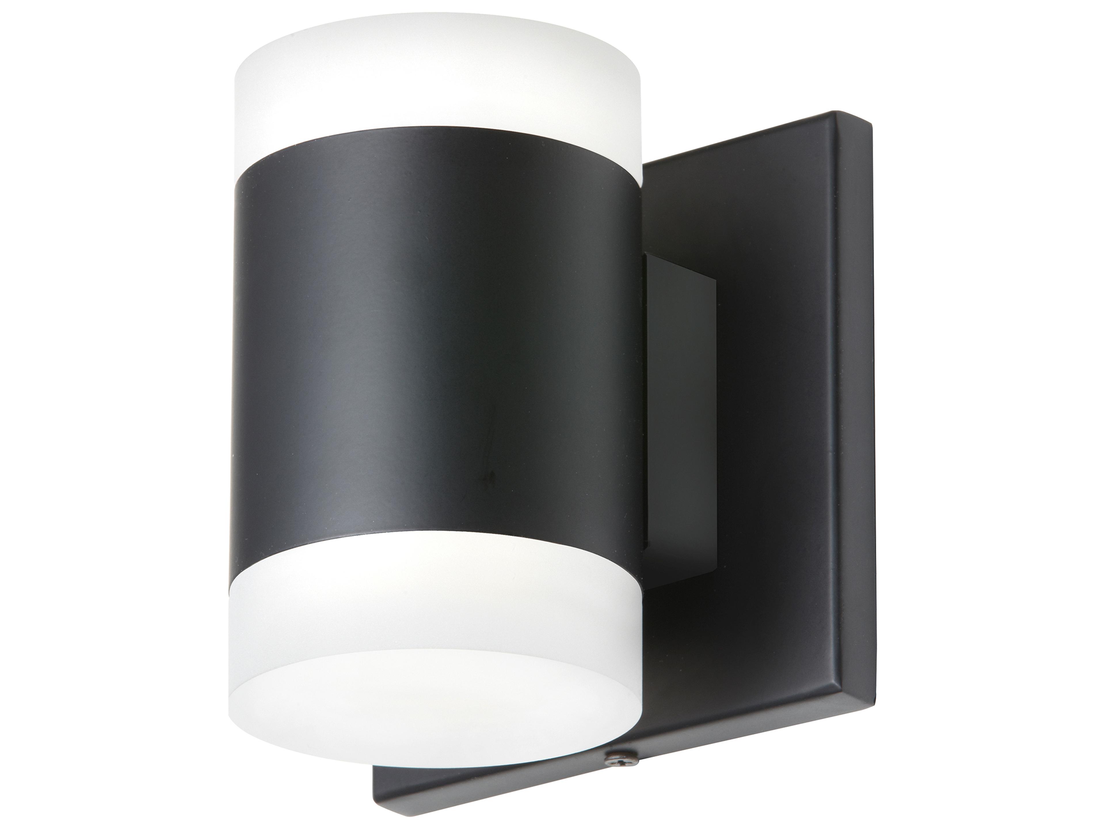 Wilson 2-Light Matte Black Wall Sconce
