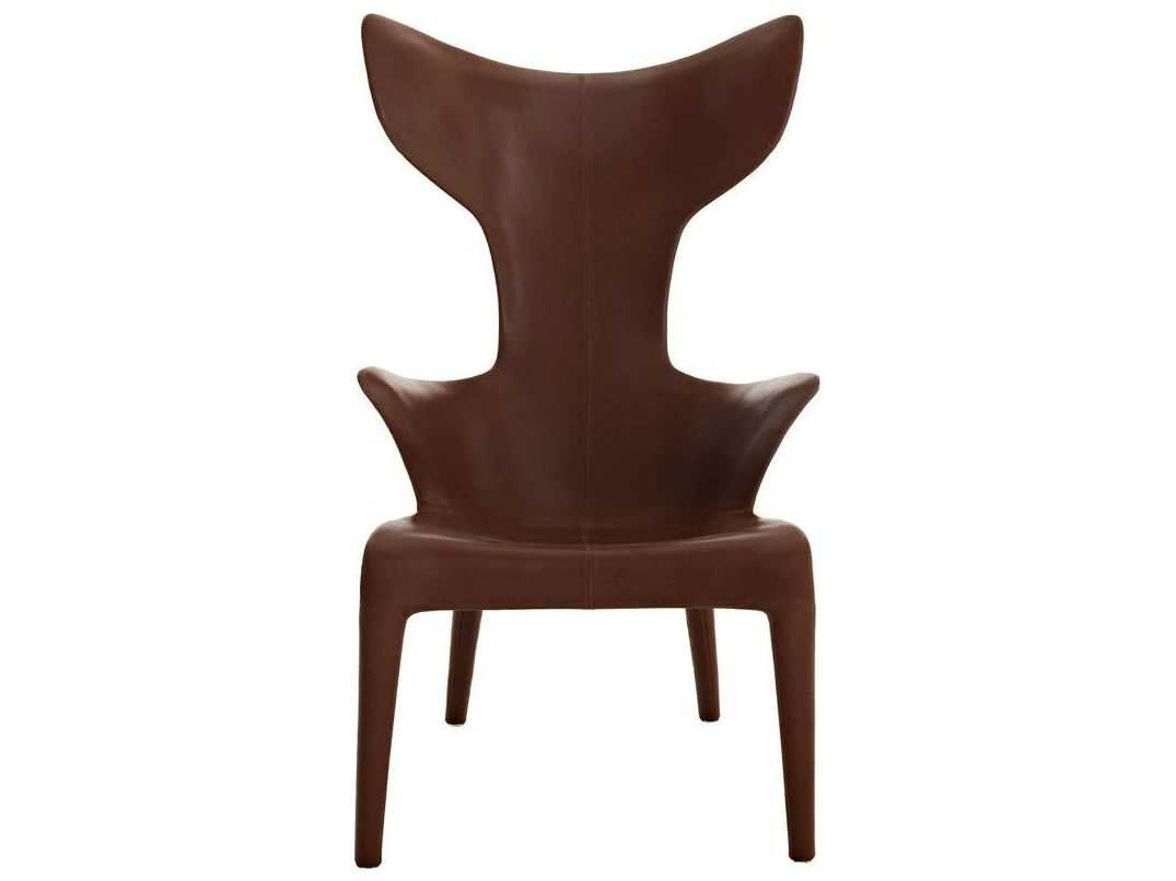 Driade Lou Read By Phillippe Starck Leather Accent Chair
