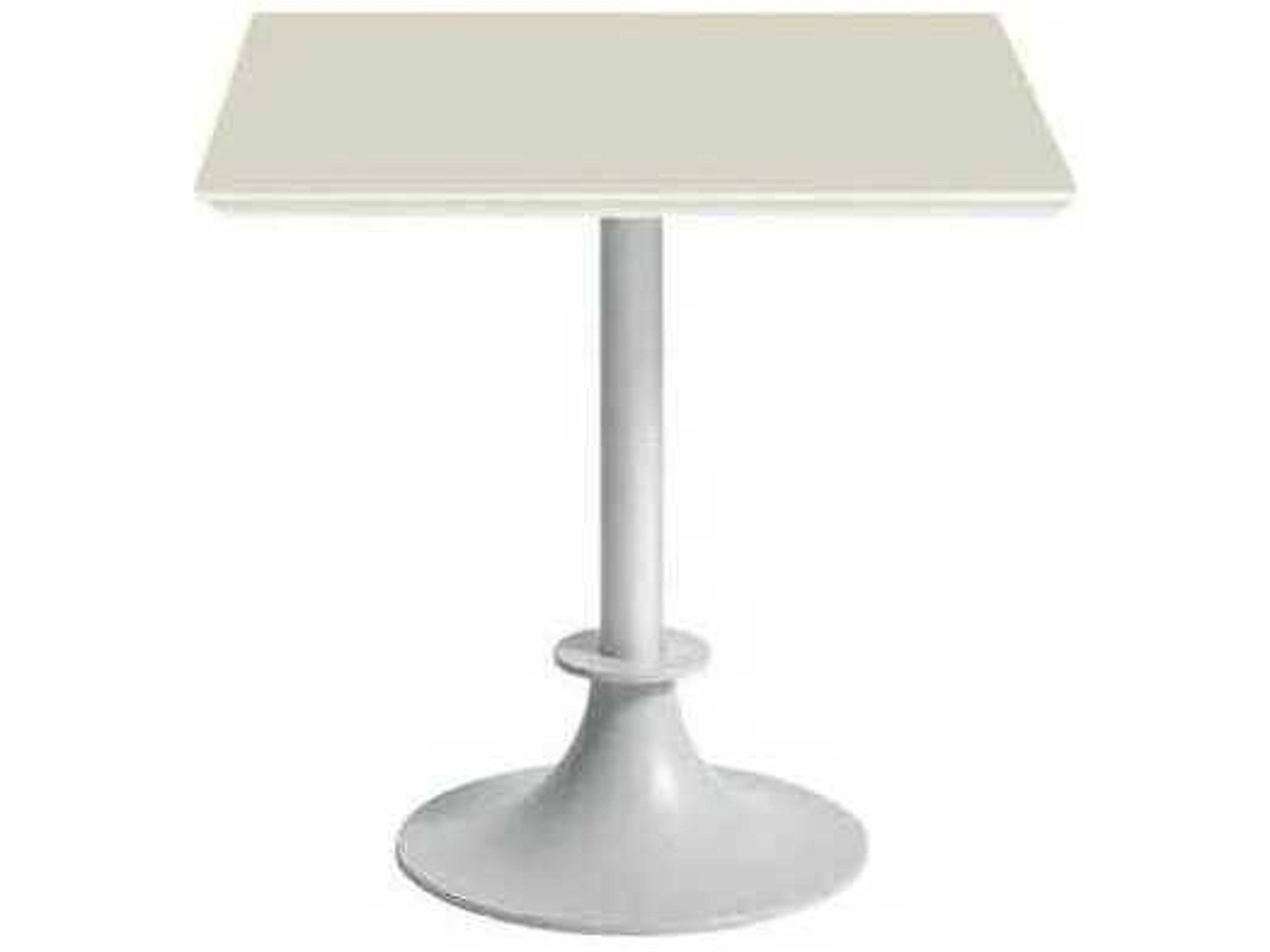 Driade Lord Yi Square Metal Dining Table