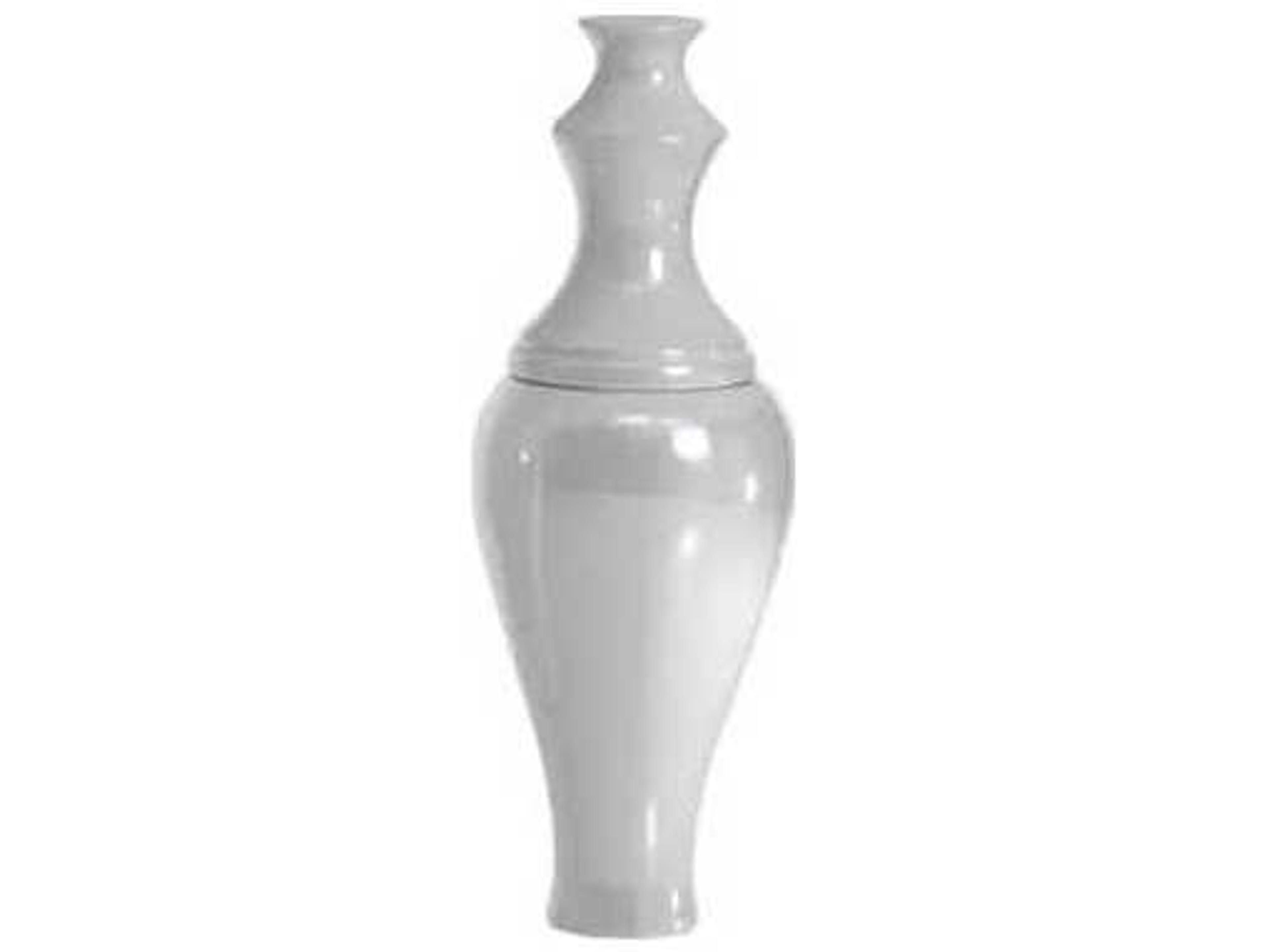 Driade 6 Amici By Linde Burkhardt Pearl White Vase