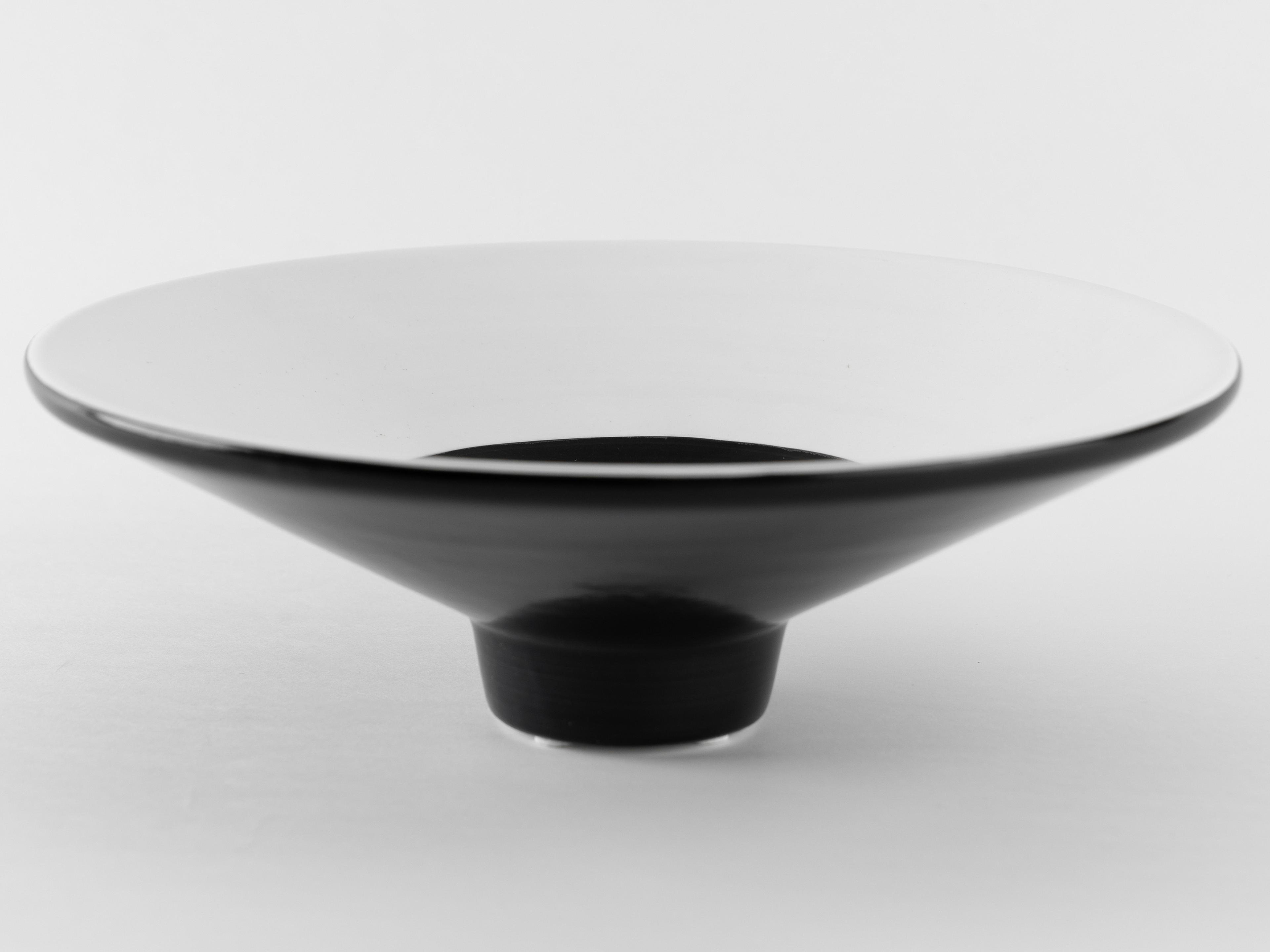 Driade Linde Burkhardt Black Decorative Bowl