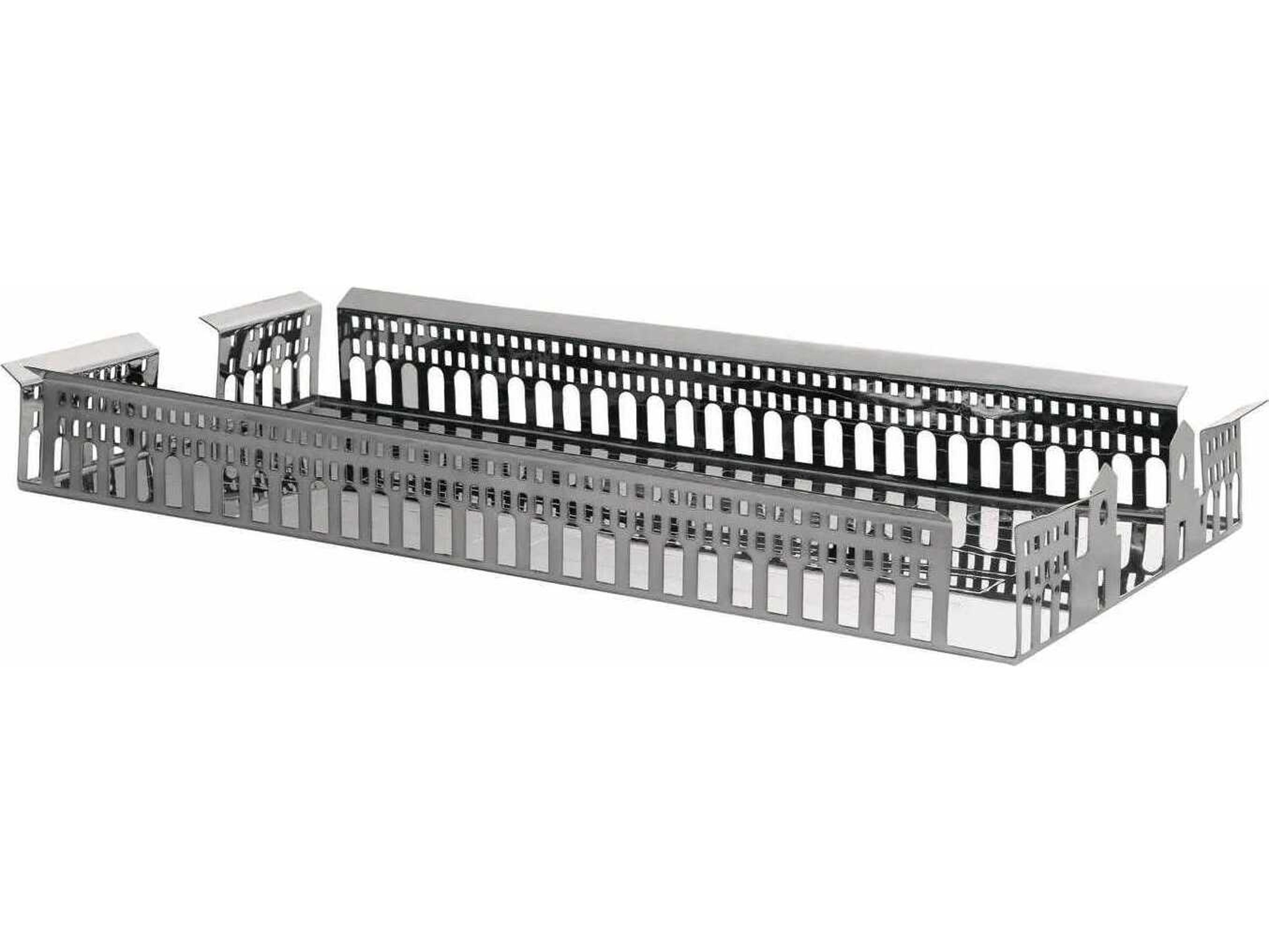 Driade Piazze Torino Piazza S.Carlo Stainless Steel Platter