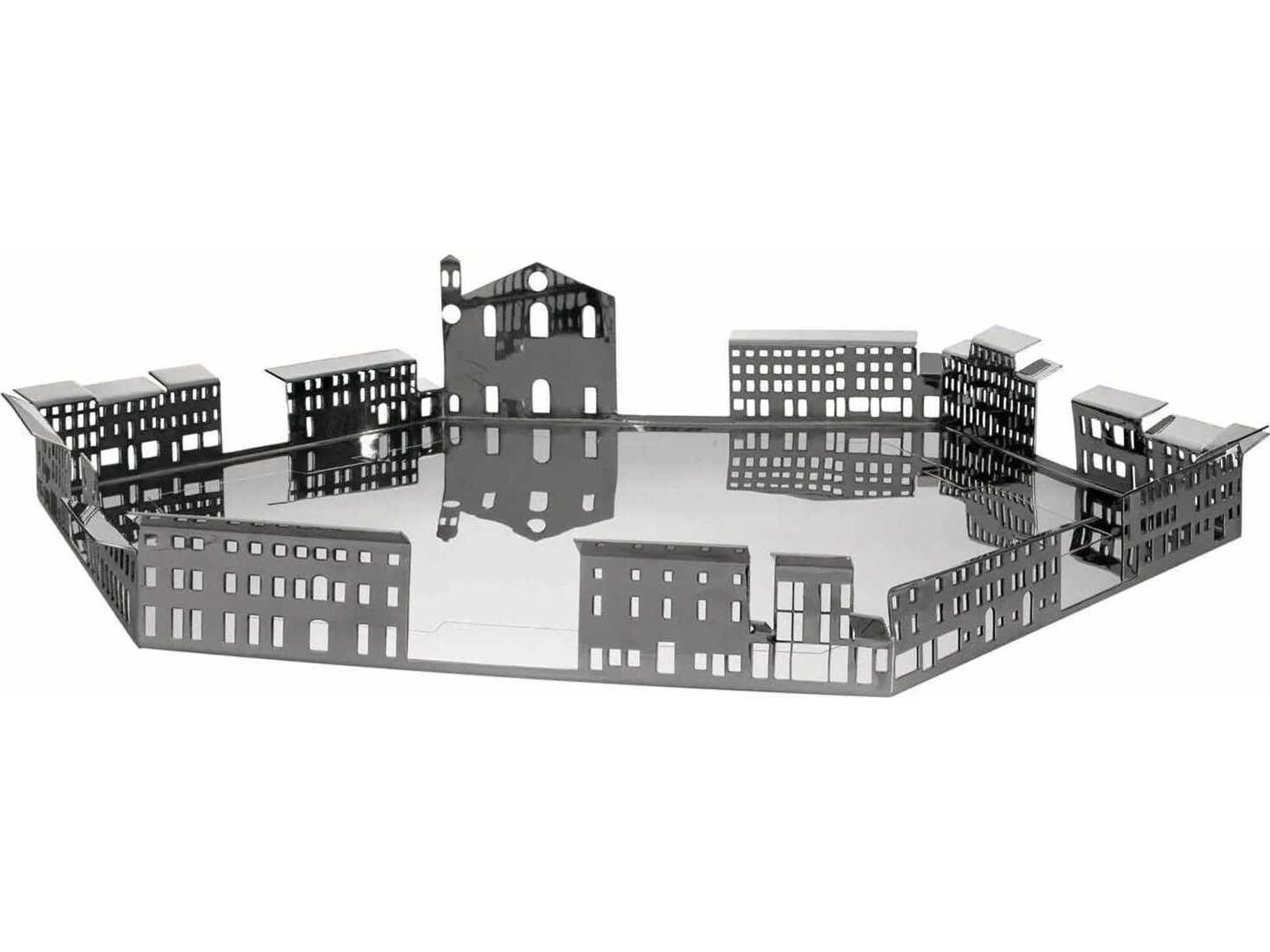 Driade Piazze Palmanova Piazza Grande Stainless Steel Platter