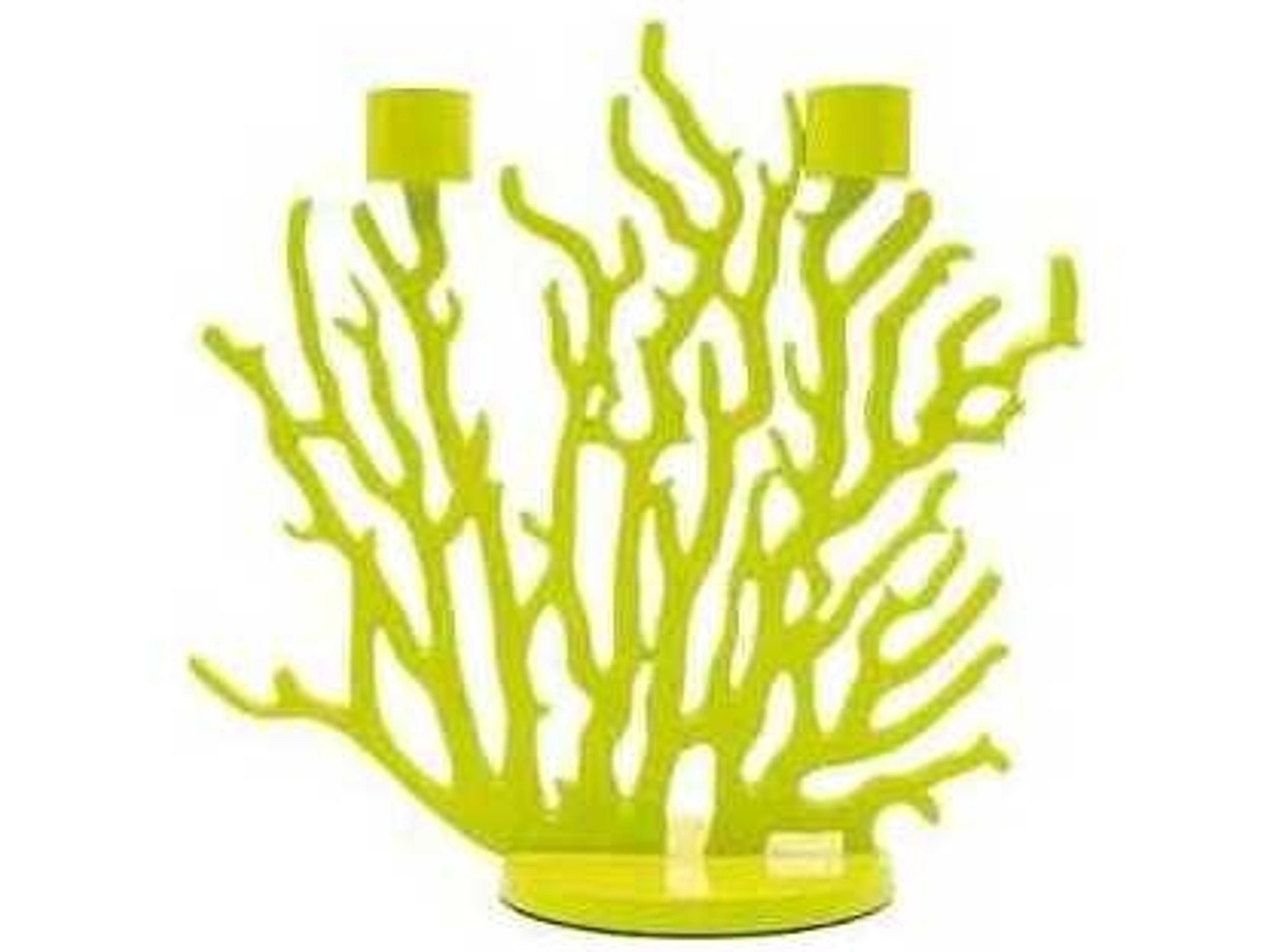 Driade Tenochtitlan Yellow Candle Holder