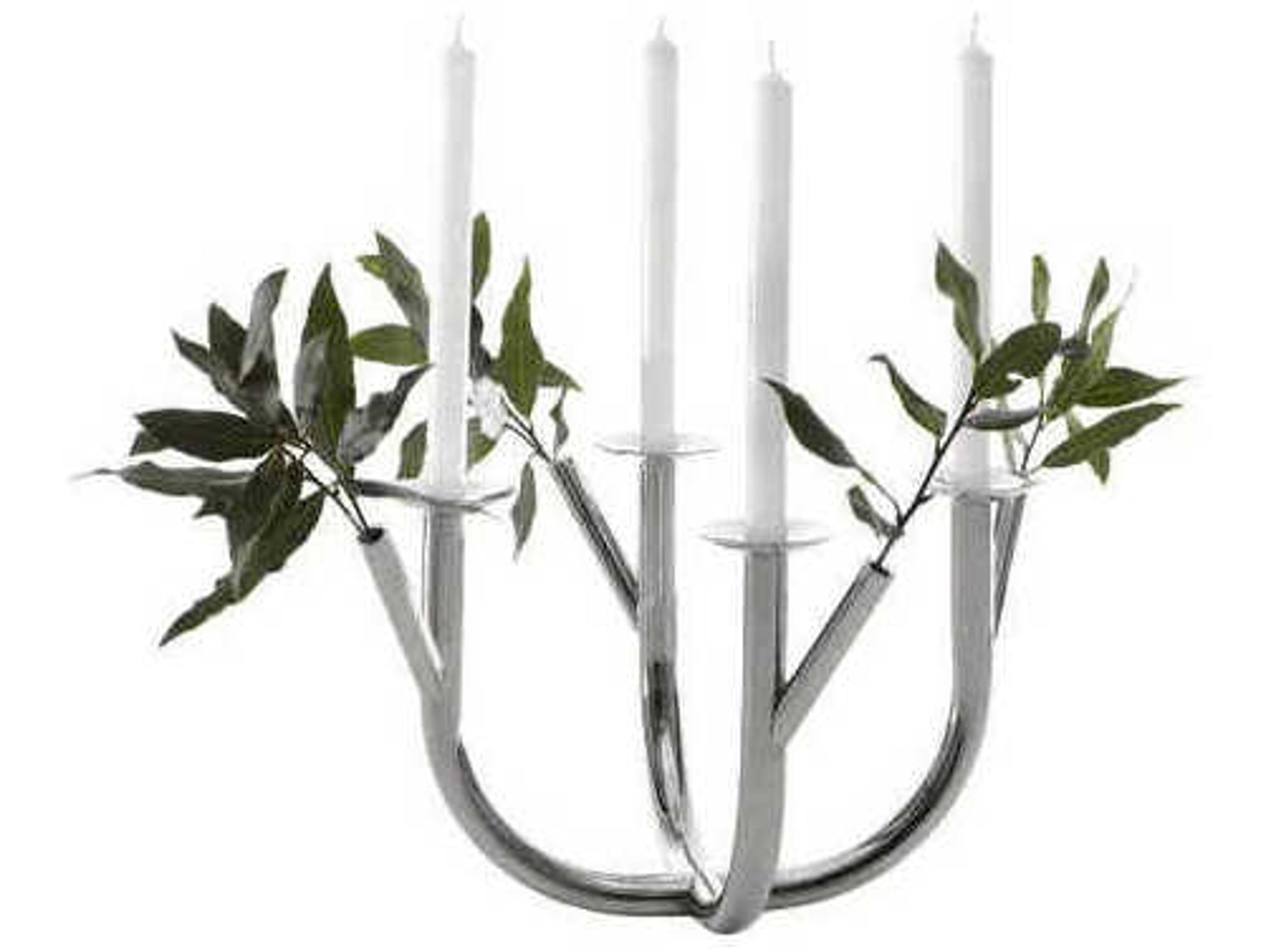 Driade Together Nickel Candle Holder