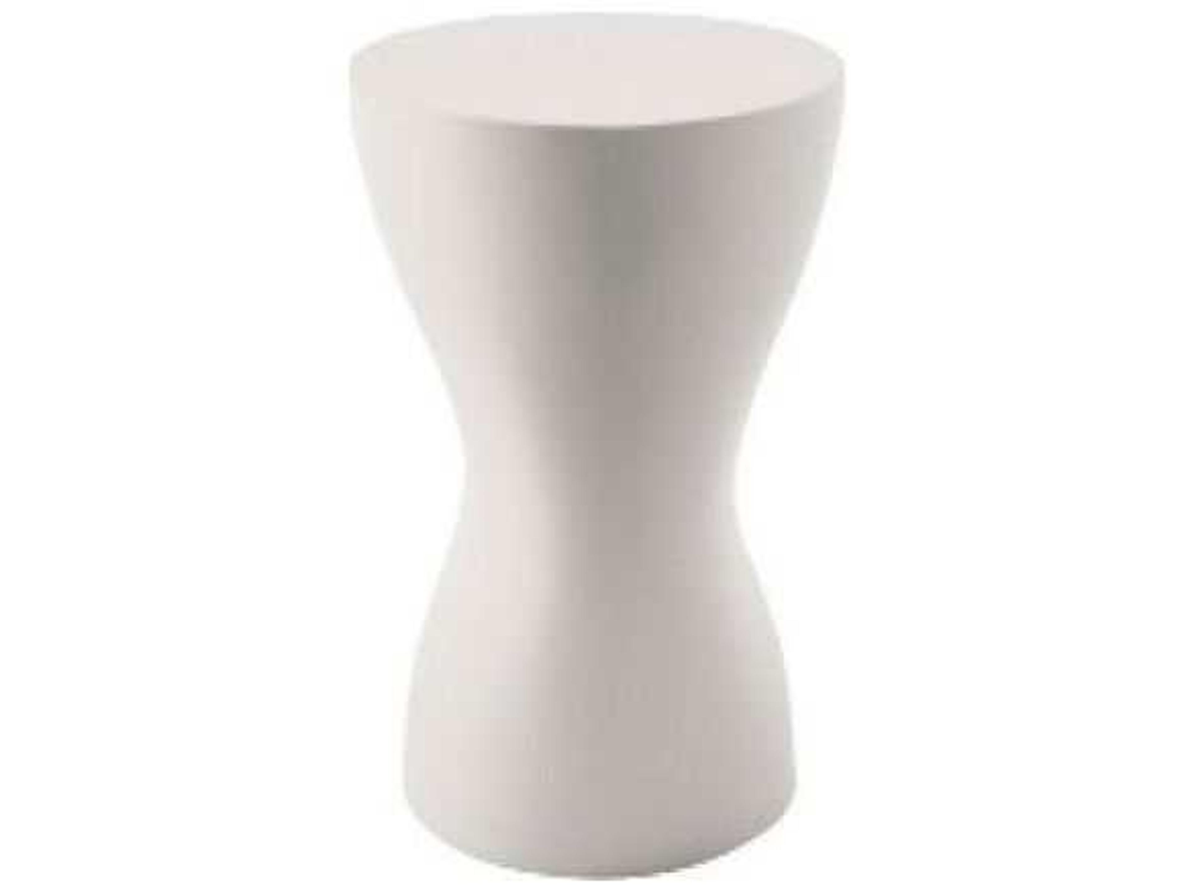 Driade Outdoor Quick Ship Tokyo-Pop Polyethylene Monobloc Oval Bar Table in White