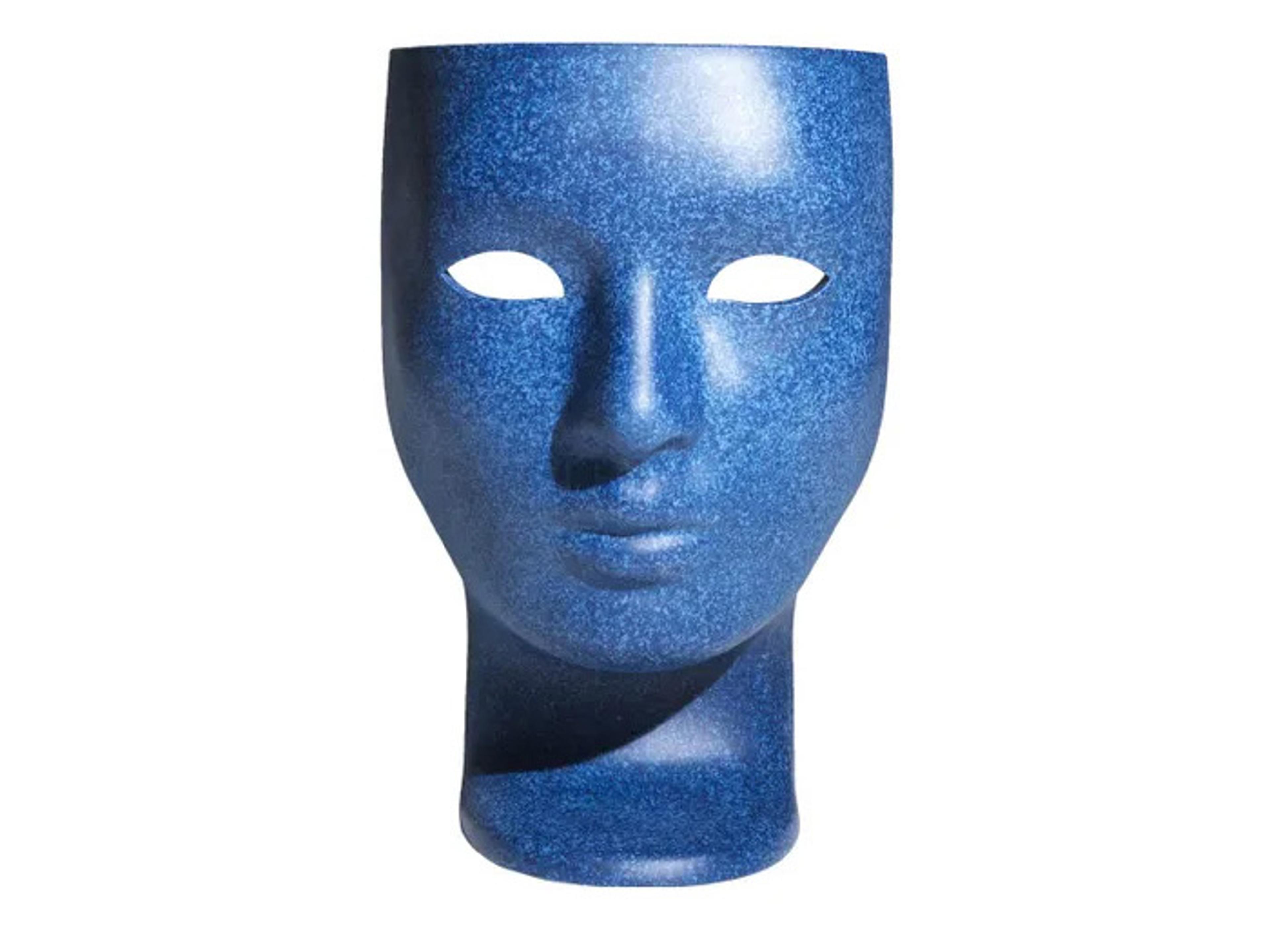 Driade Outdoor Nemo Polyenthylene Monobloc Big Swivel Armchair in Denim