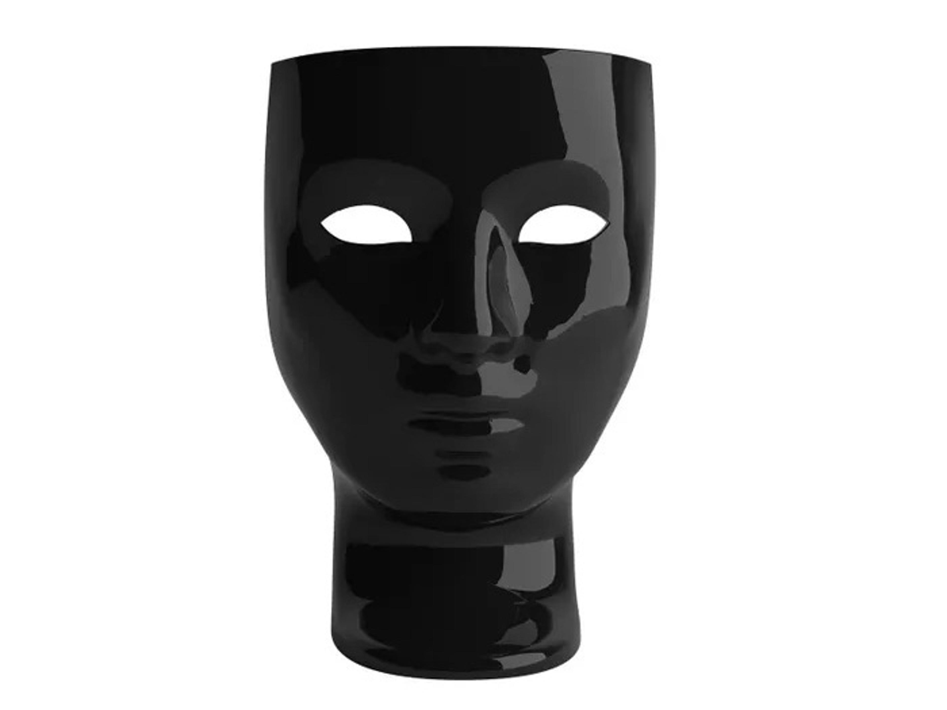 Driade Nemo Outdoor Polyenthylene Monobloc Big Swivel Armchair in Polished Black