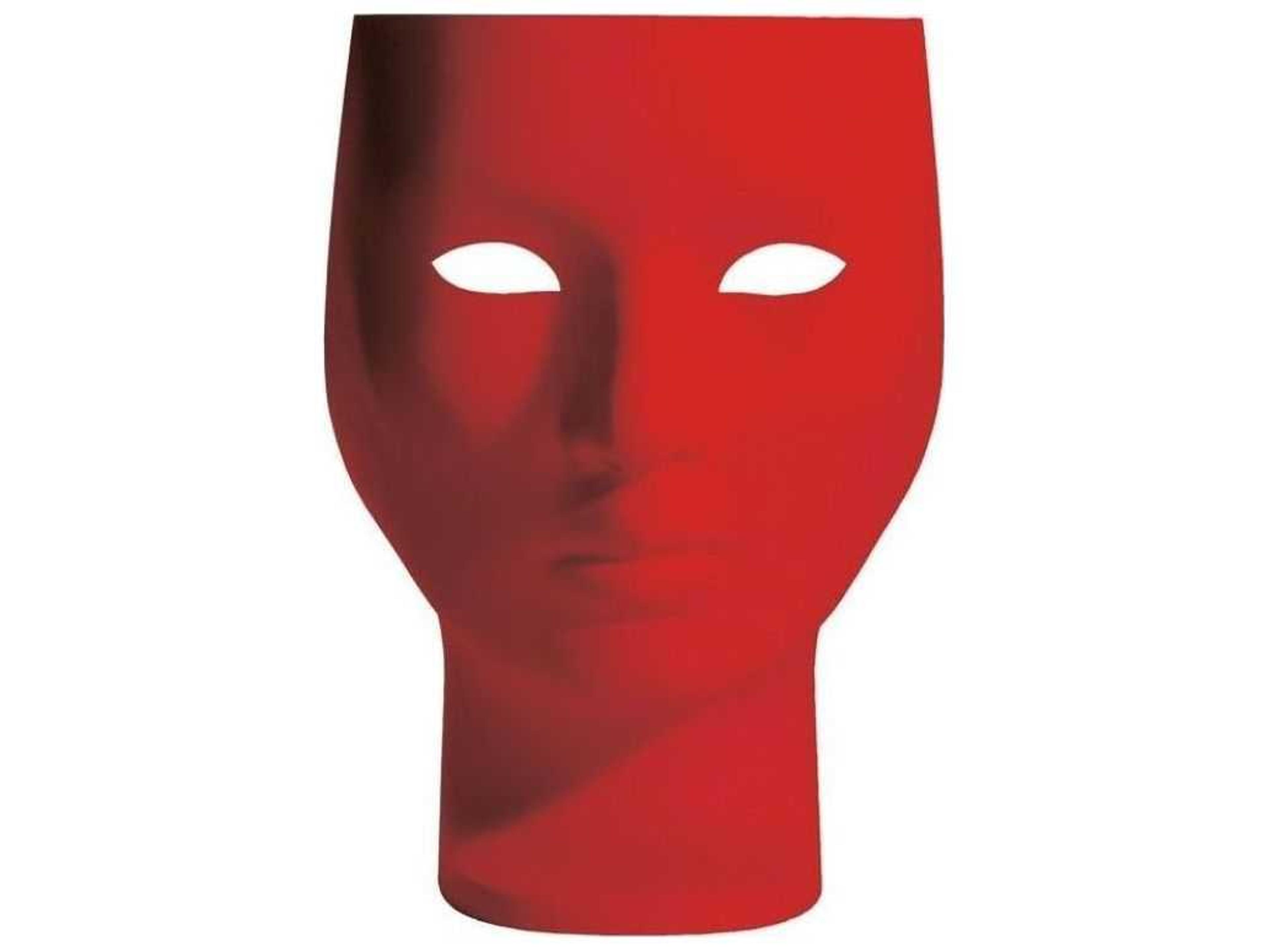 Driade Outdoor Quick Ship Nemo Polyethylene Monobloc Lounge Chair in Red