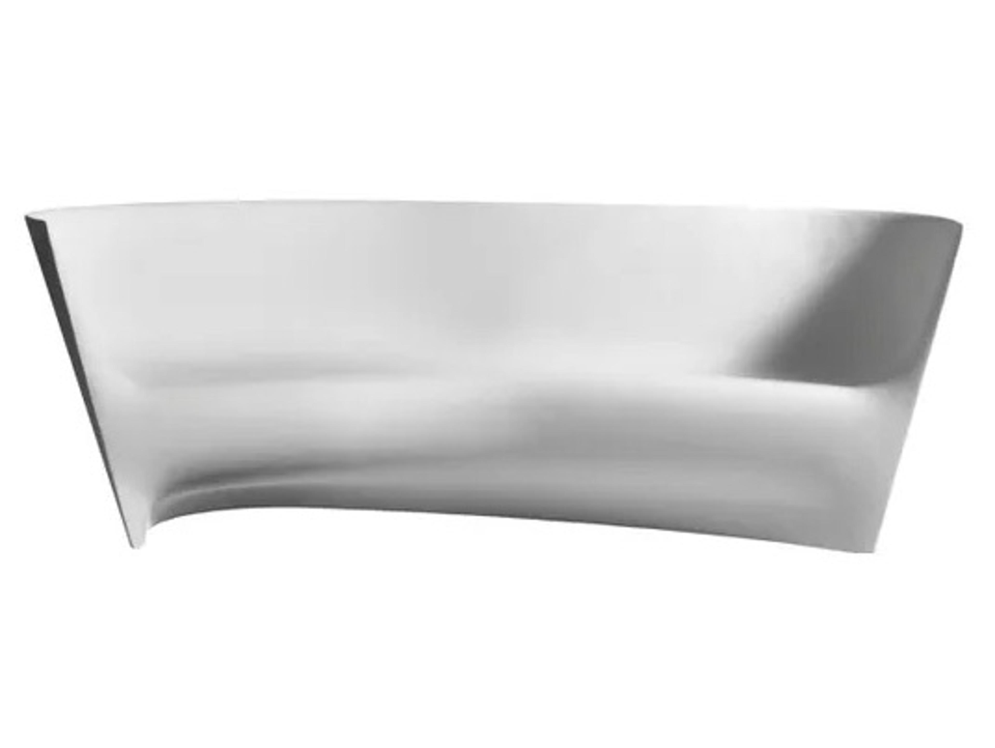 Driade Outdoor Plie Grade Pile Piaffe Polyenthlene Monobloc Sofa in White