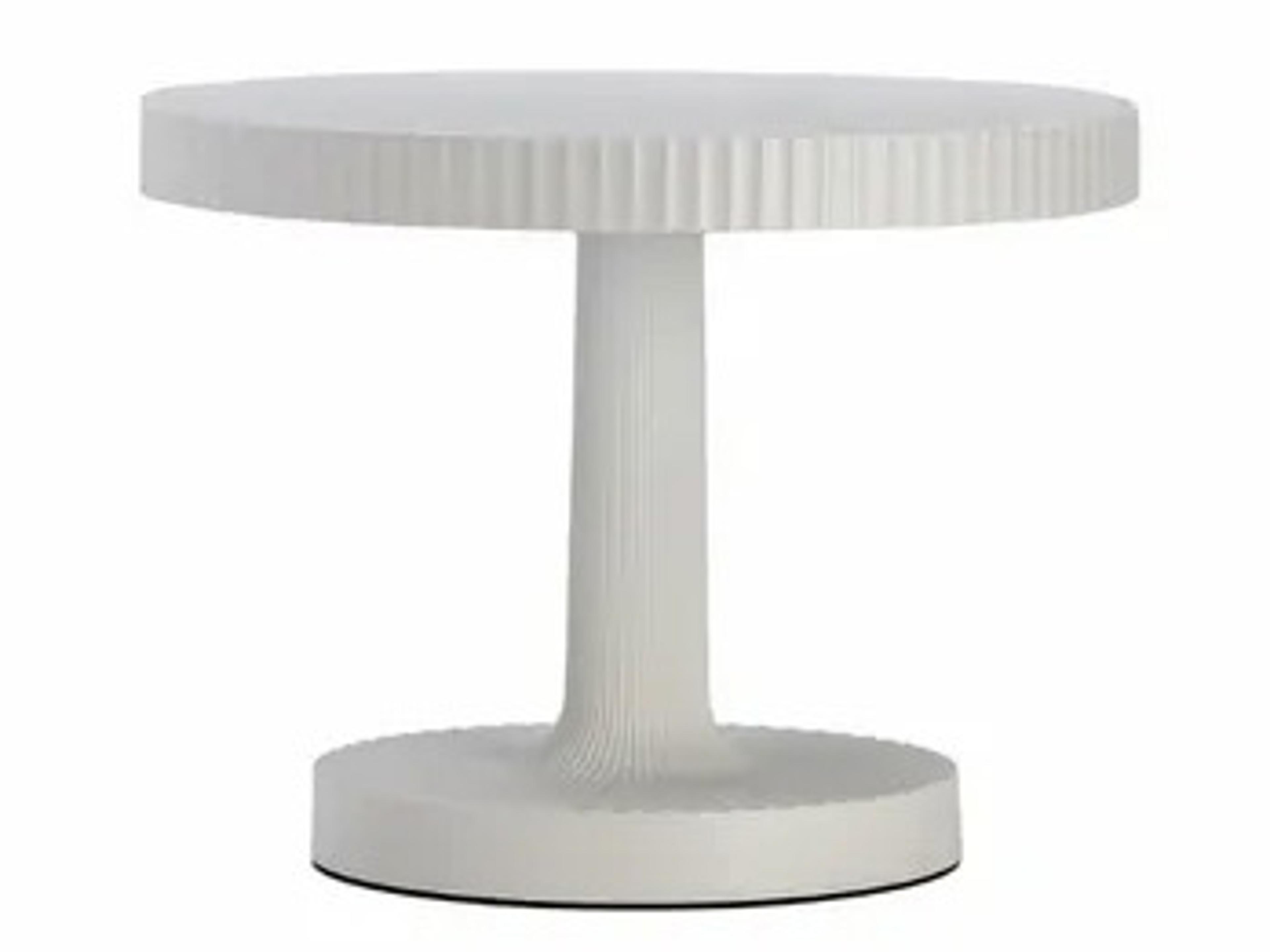 Driade Outdoor Welcome by Fabio Lampada Da Table in White