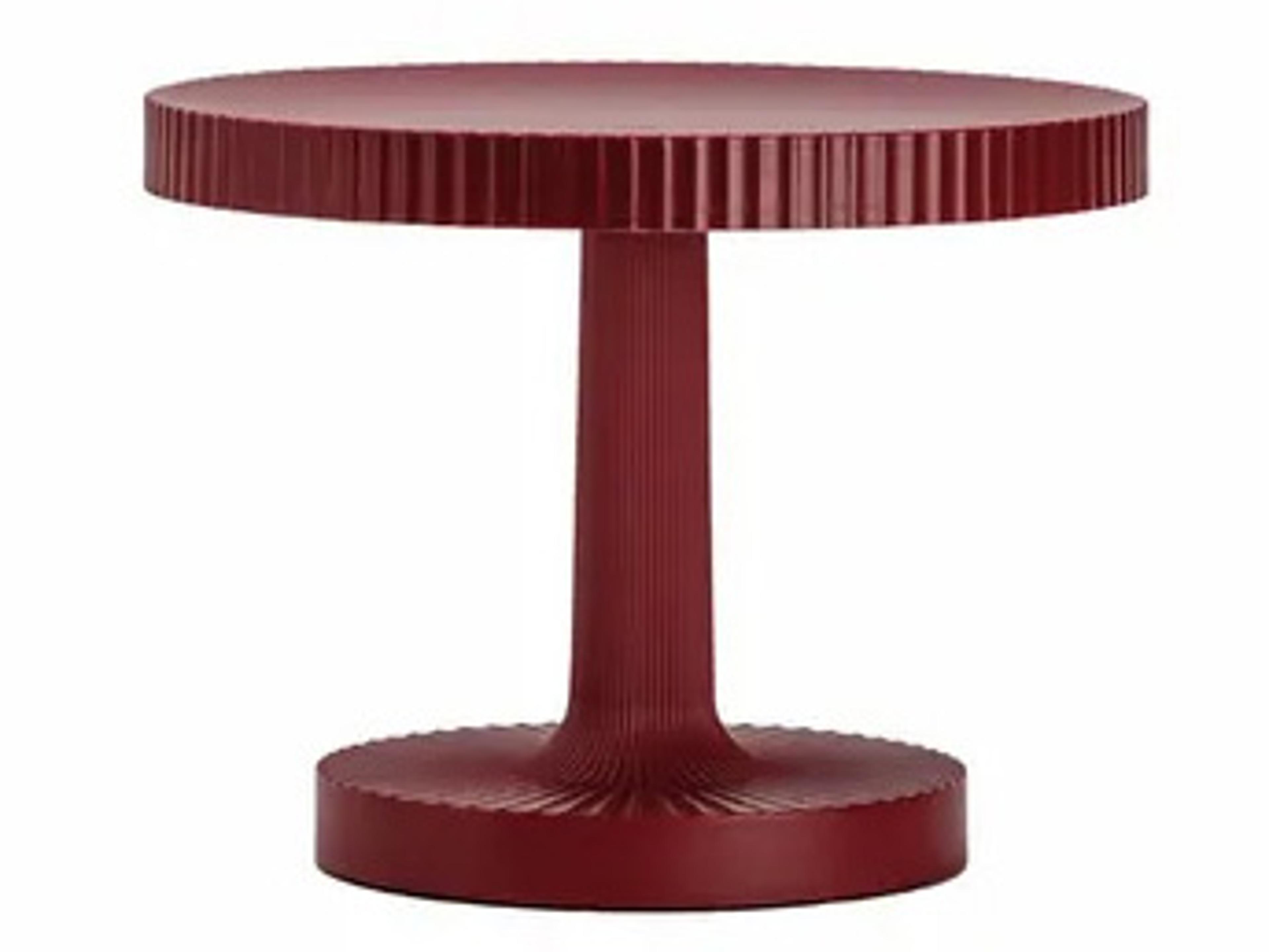 Driade Outdoor Welcome by Fabio Lampada Da Table in Red
