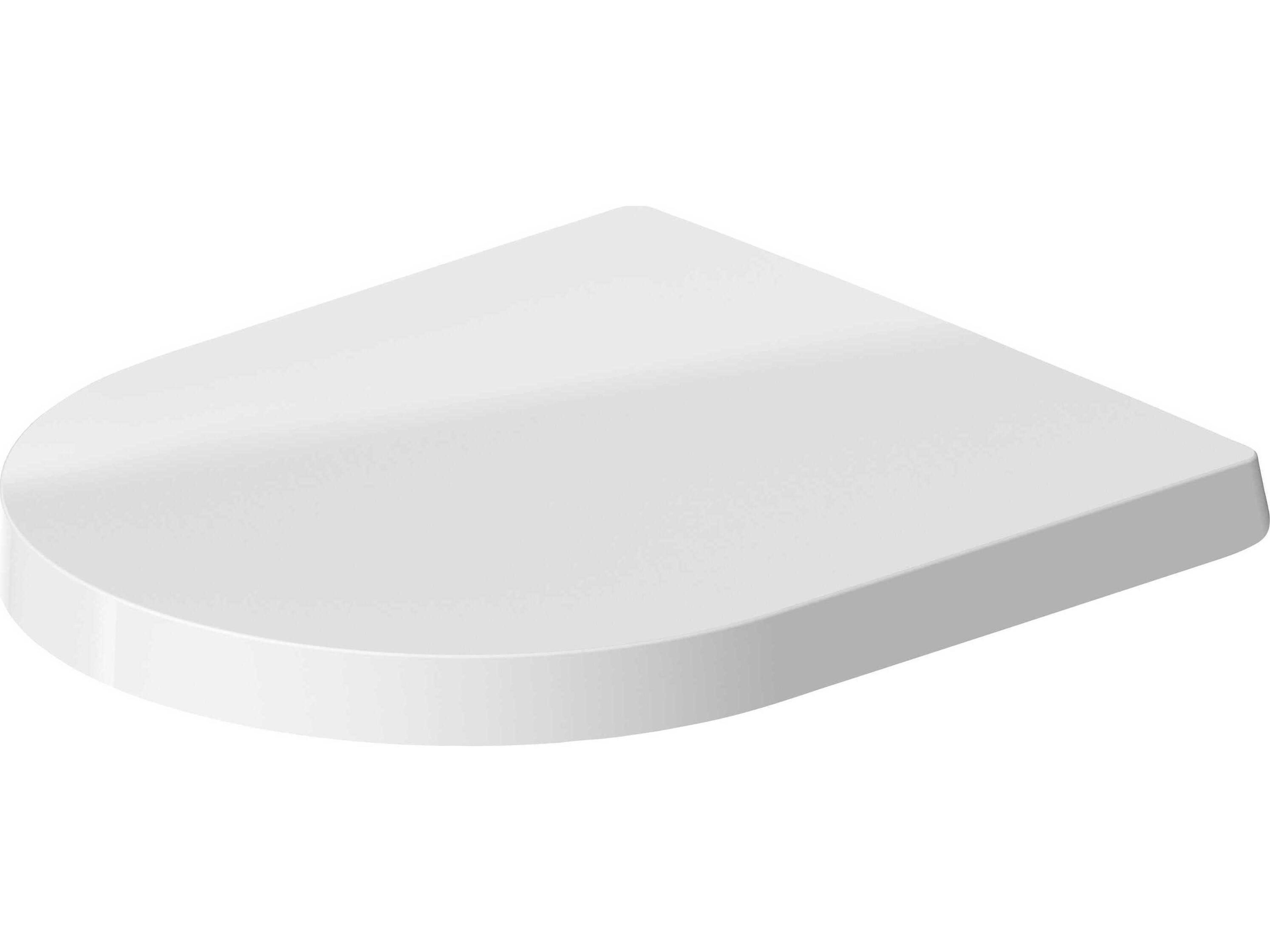 Duravit Me By Starck 15'' Elongated White Satin Matt Toilet Seat