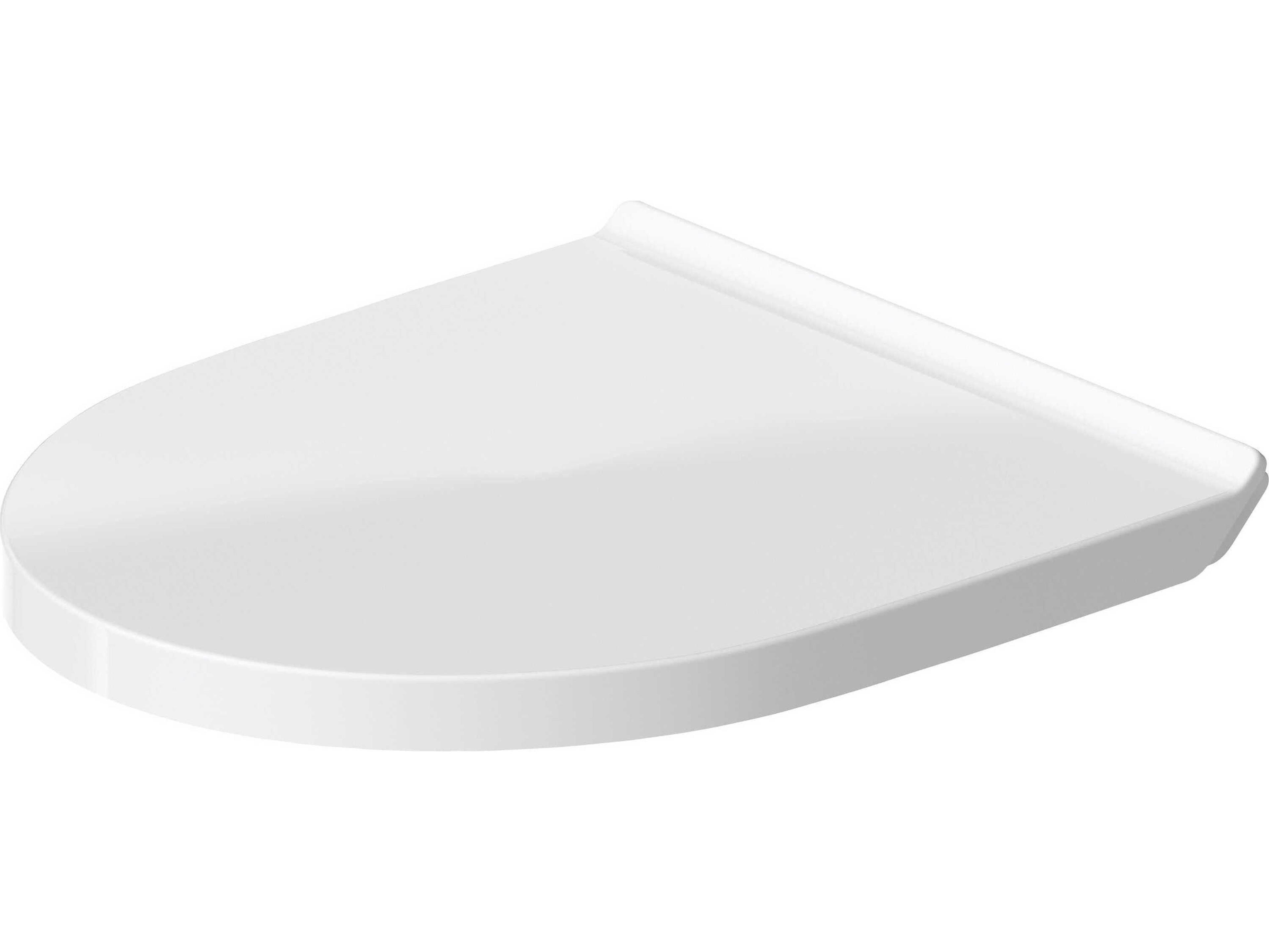 Duravit Duravit No.1 15'' D-Shaped White Toilet Seat