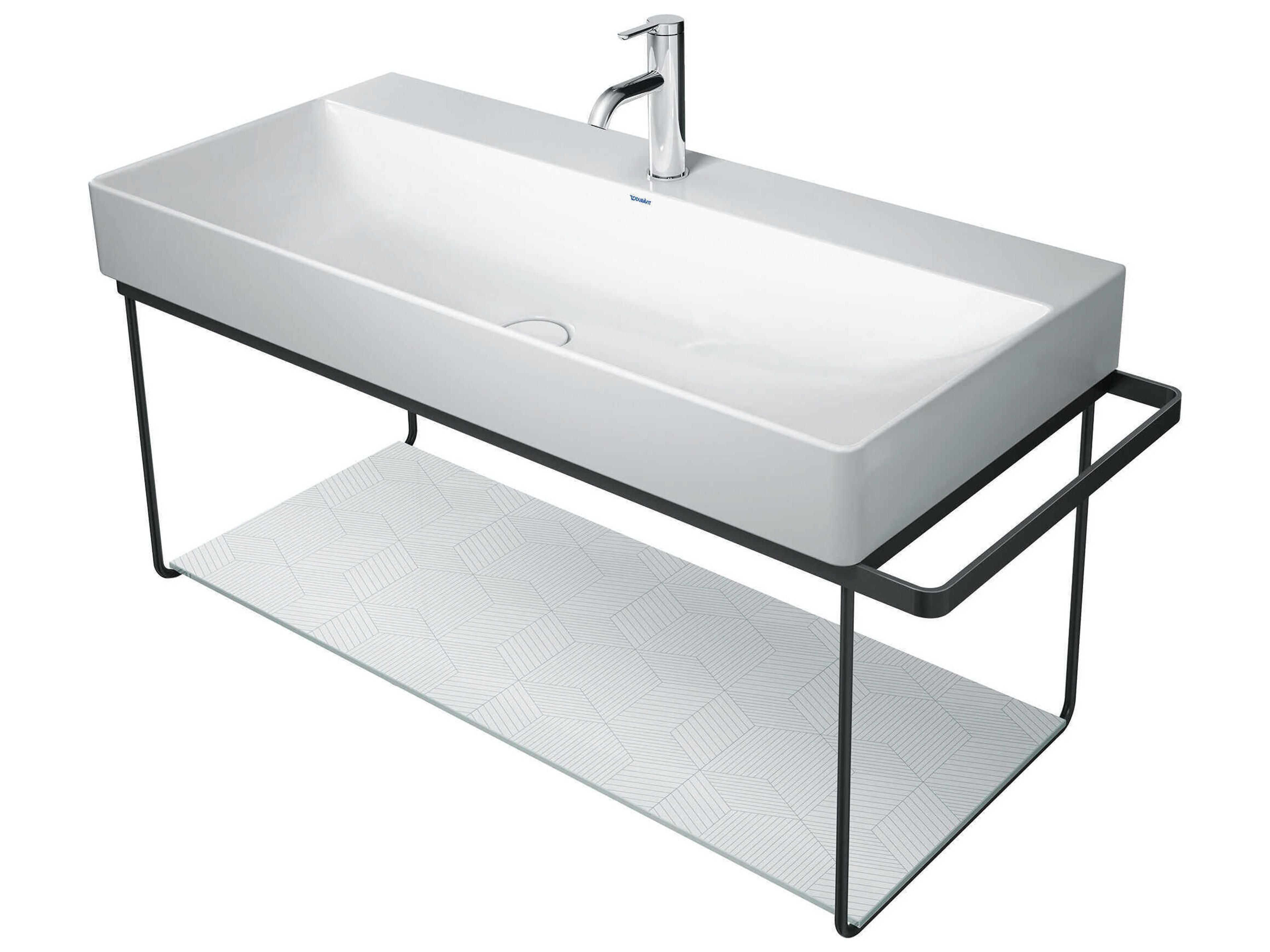 Duravit Durasquare 42'' Freestanding Chrome Console