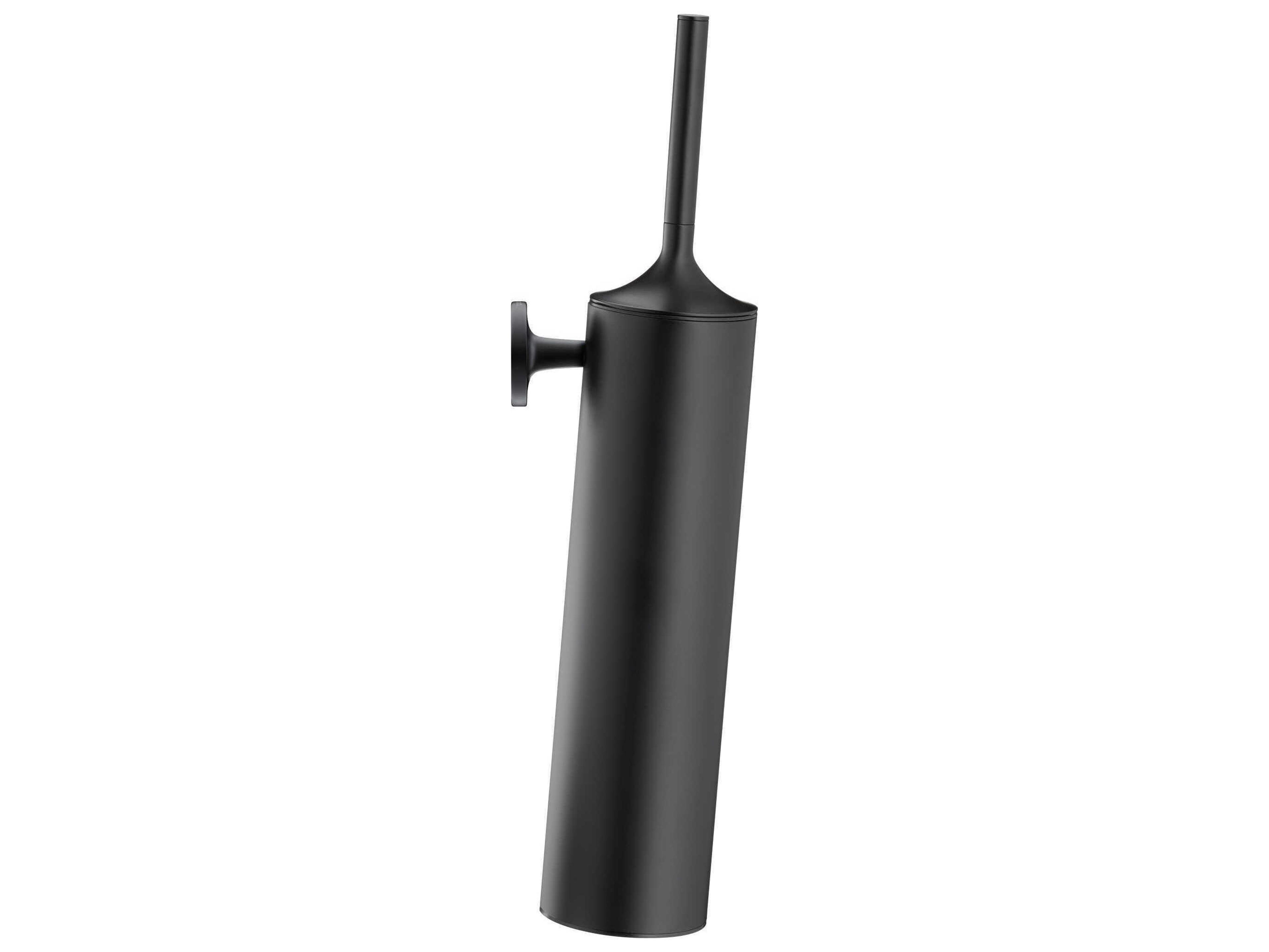Duravit Starck T Matte Black Wall-Mounted Brush Set
