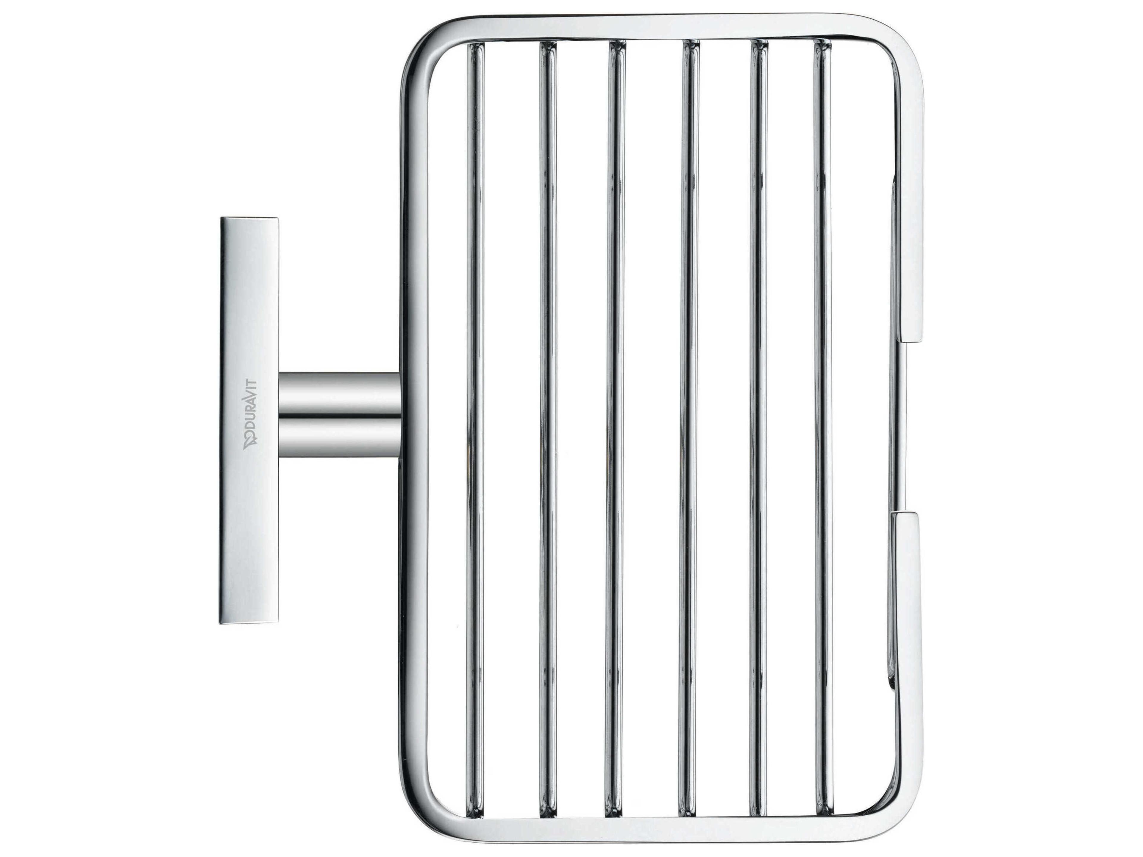 Duravit Karree 6'' Chrome Shower Soap Dish