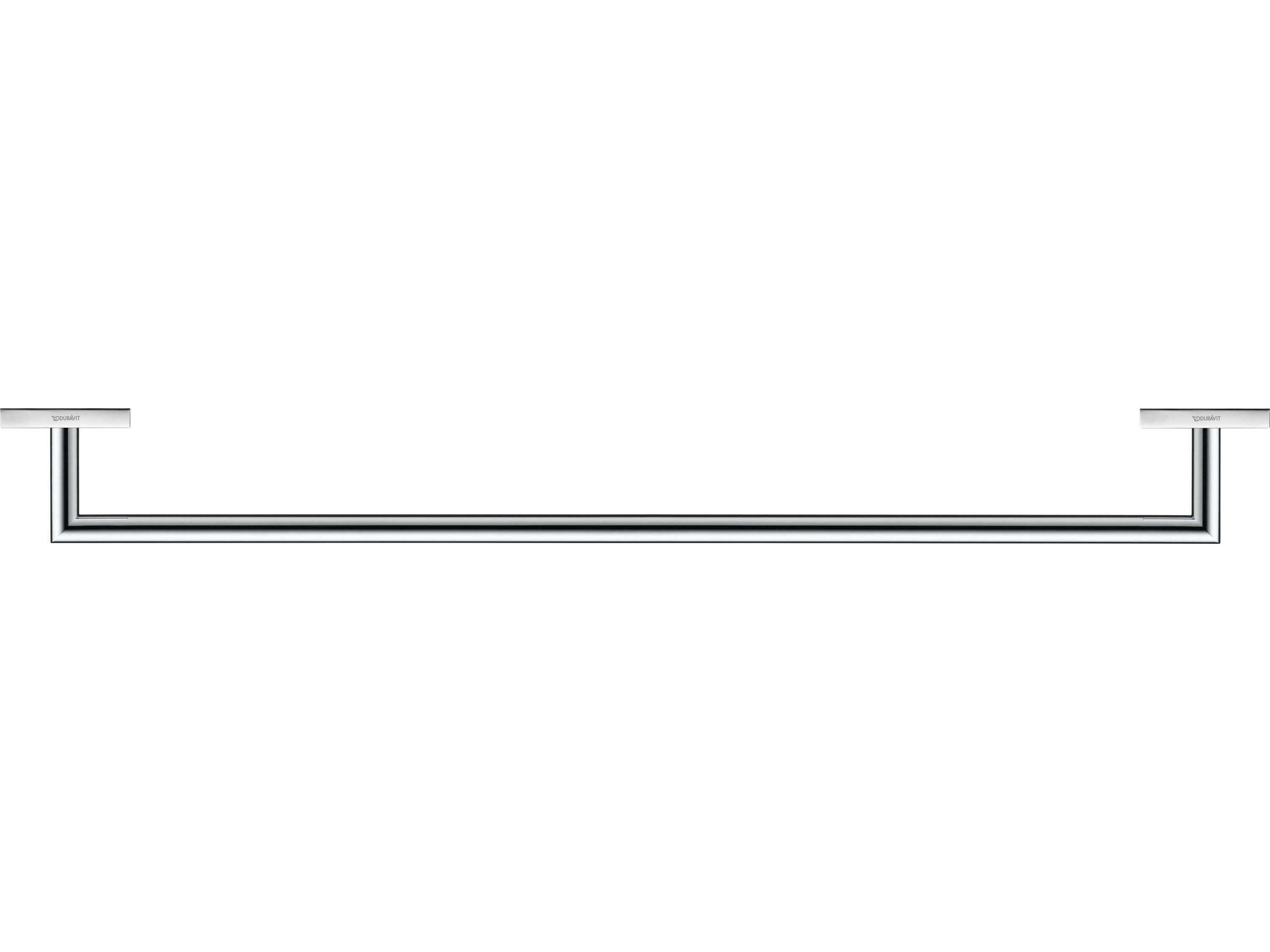 Duravit Karree 26'' Chrome Towel Bar