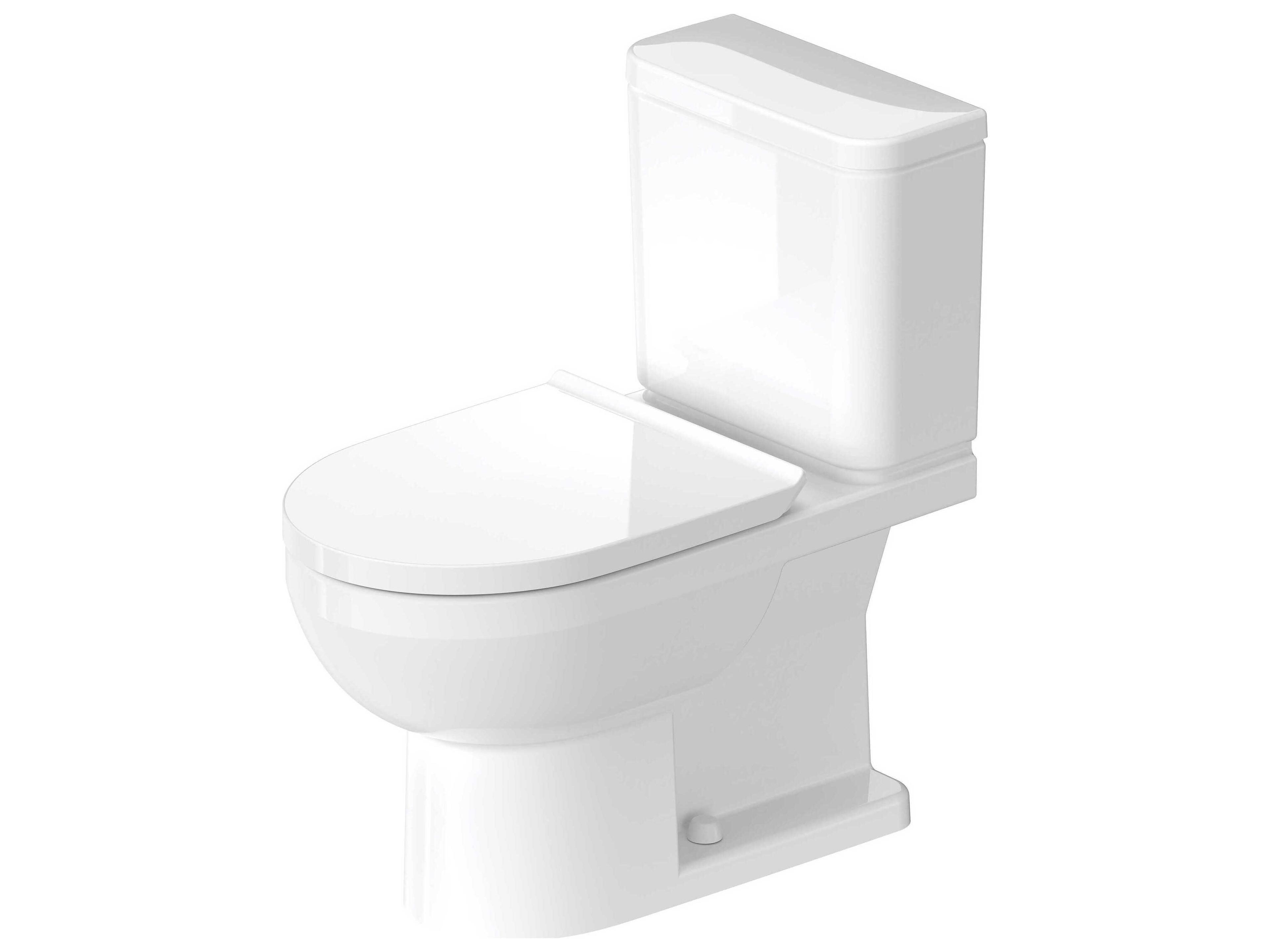 Duravit Duravit No.1 14'' Ceramic Dual-Flush White High Gloss Toilet - 0.92 / 1.32 GPF