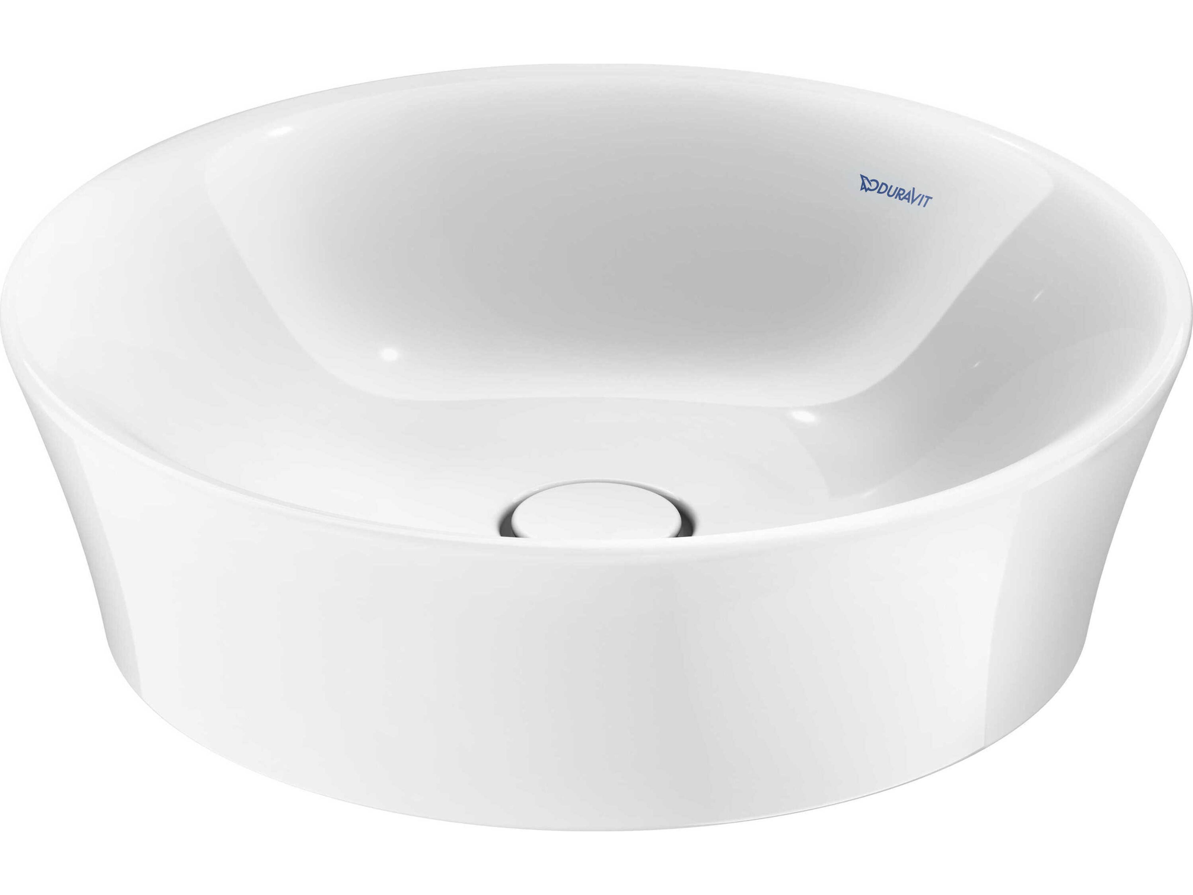 Duravit White Tulip 20'' Ceramic White High Gloss Sink with No Faucet Hole