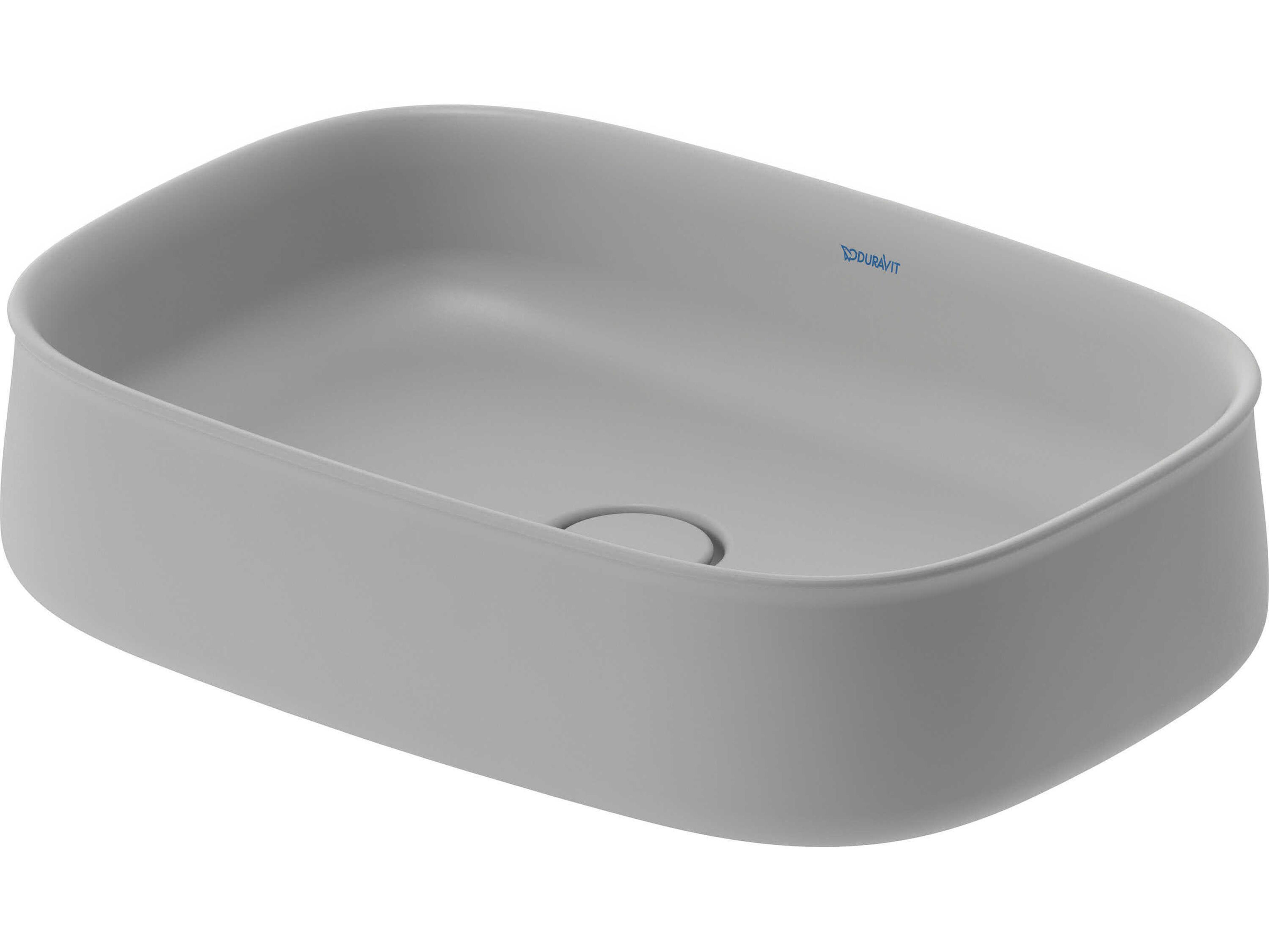 Duravit Zencha 22'' Gray Satin Matte Washbowl Sink