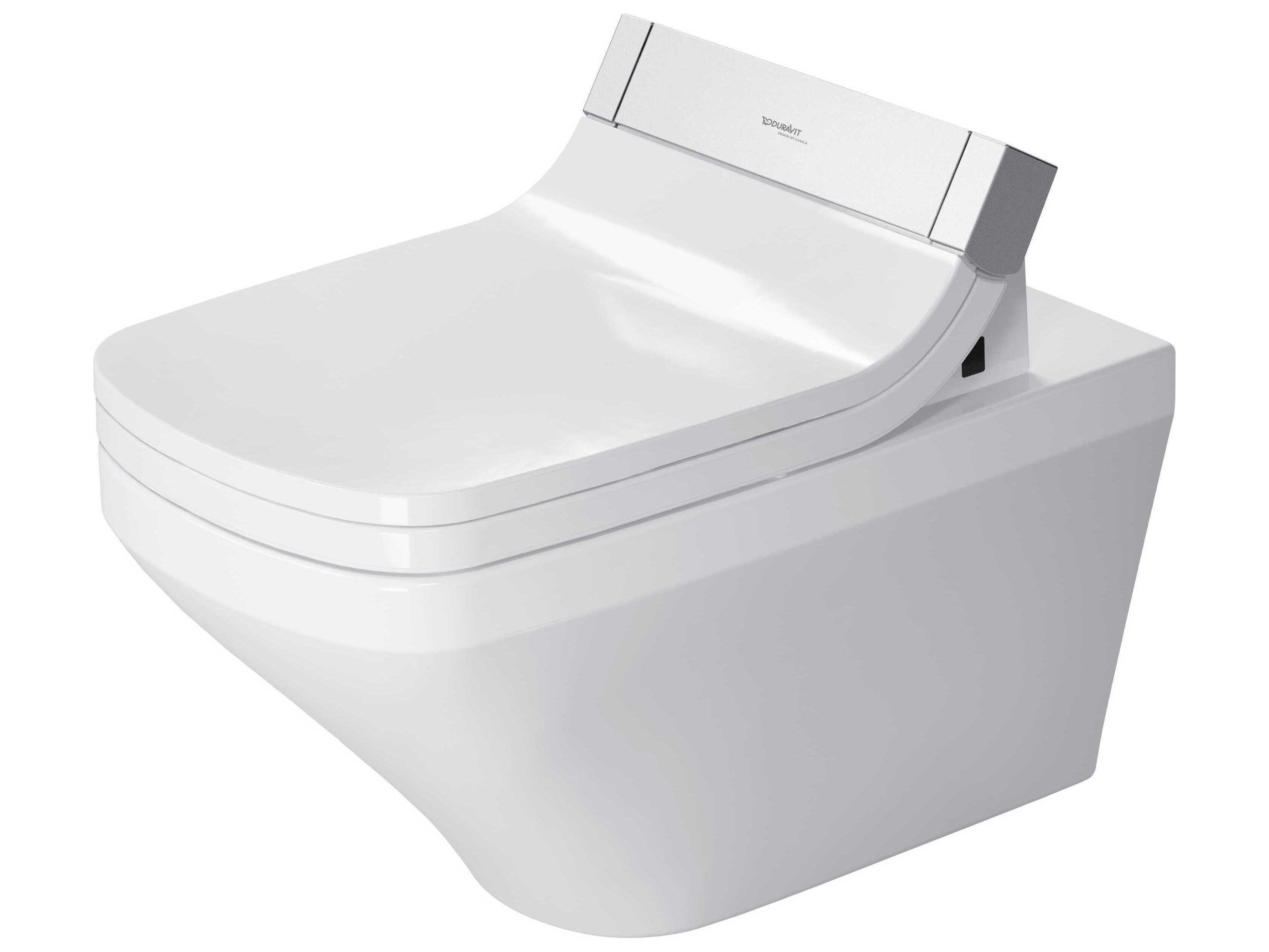 Duravit Durastyle 15'' Ceramic White High Gloss Wall-Mounted Shower Toilet - HygieneGlaze