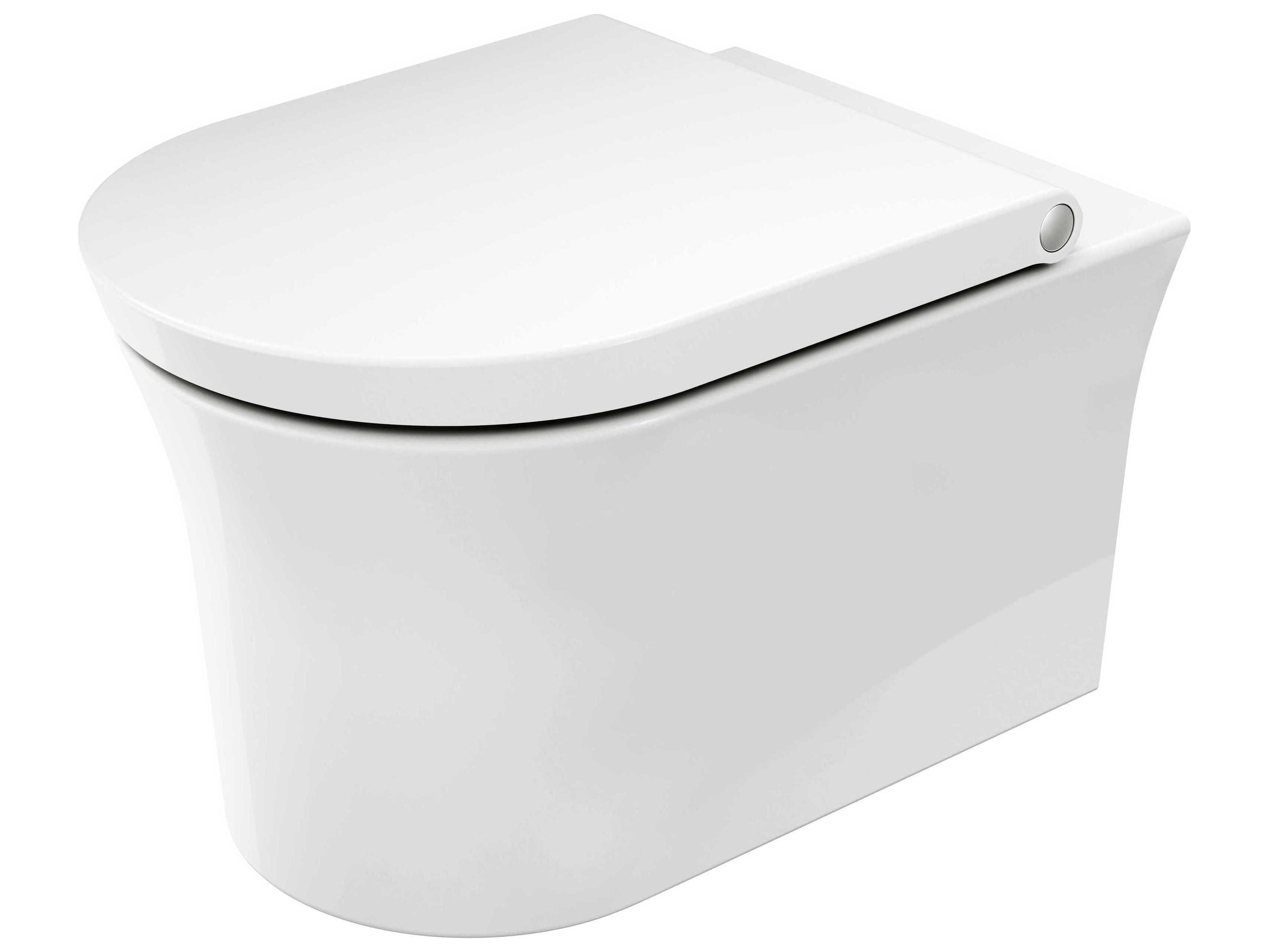 Duravit White Tulip 15'' Ceramic White High Gloss Wall-Mounted - HygieneGlaze