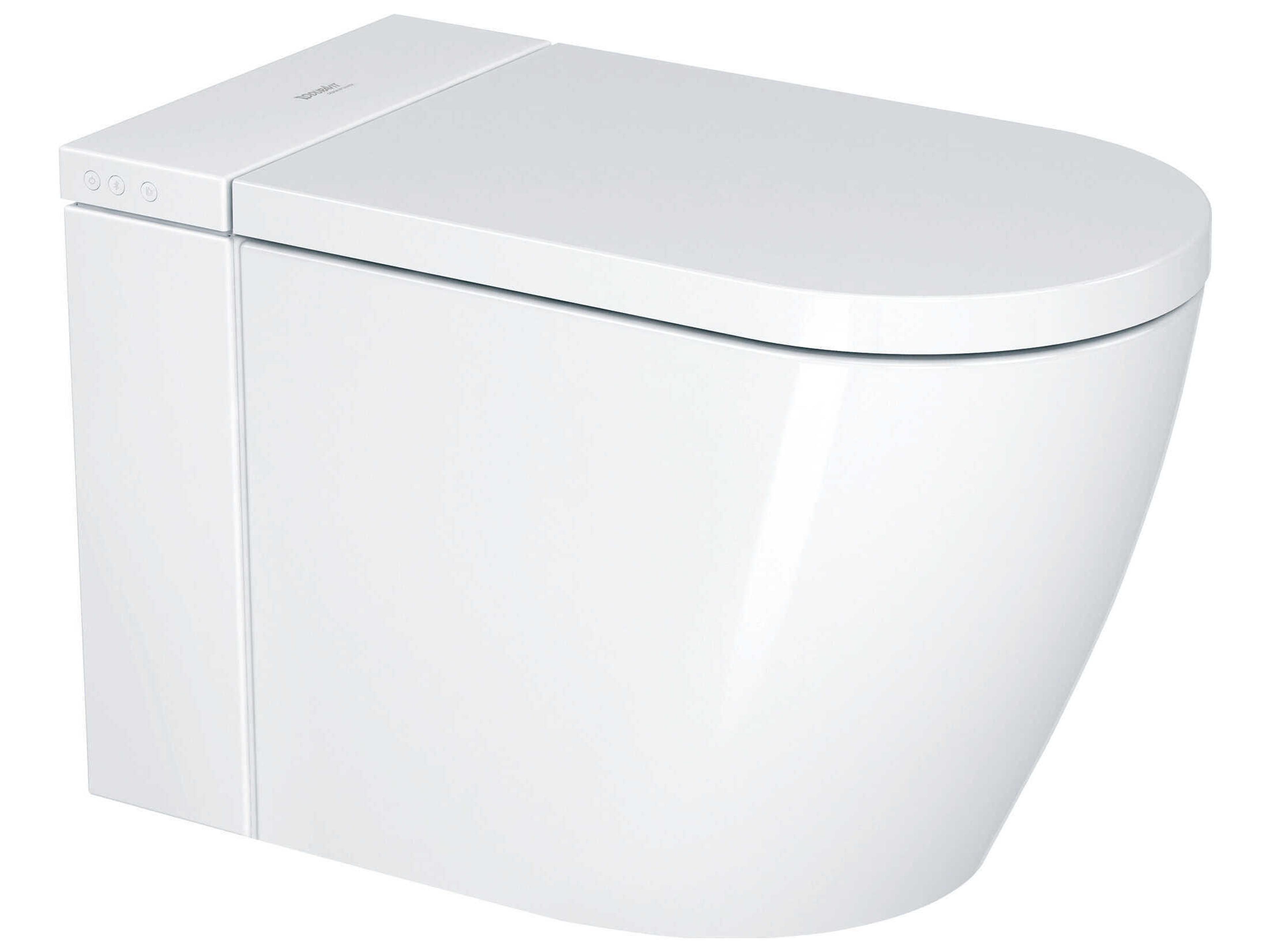 Duravit Sensowash I By Philippe Starck 14'' White Integrated Shower Toilet