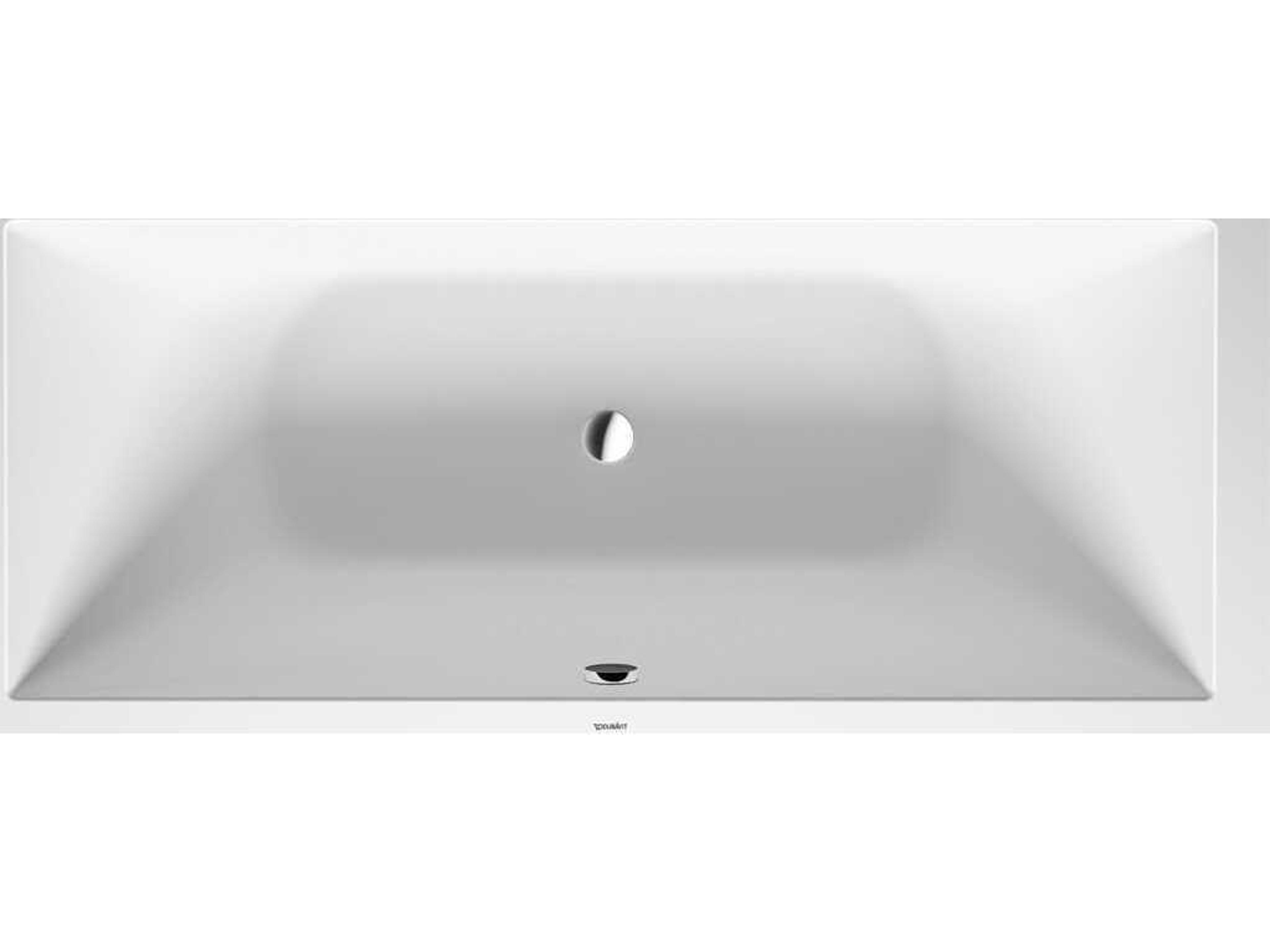 Durasquare 71'' White Matt Drop-In Bathtub