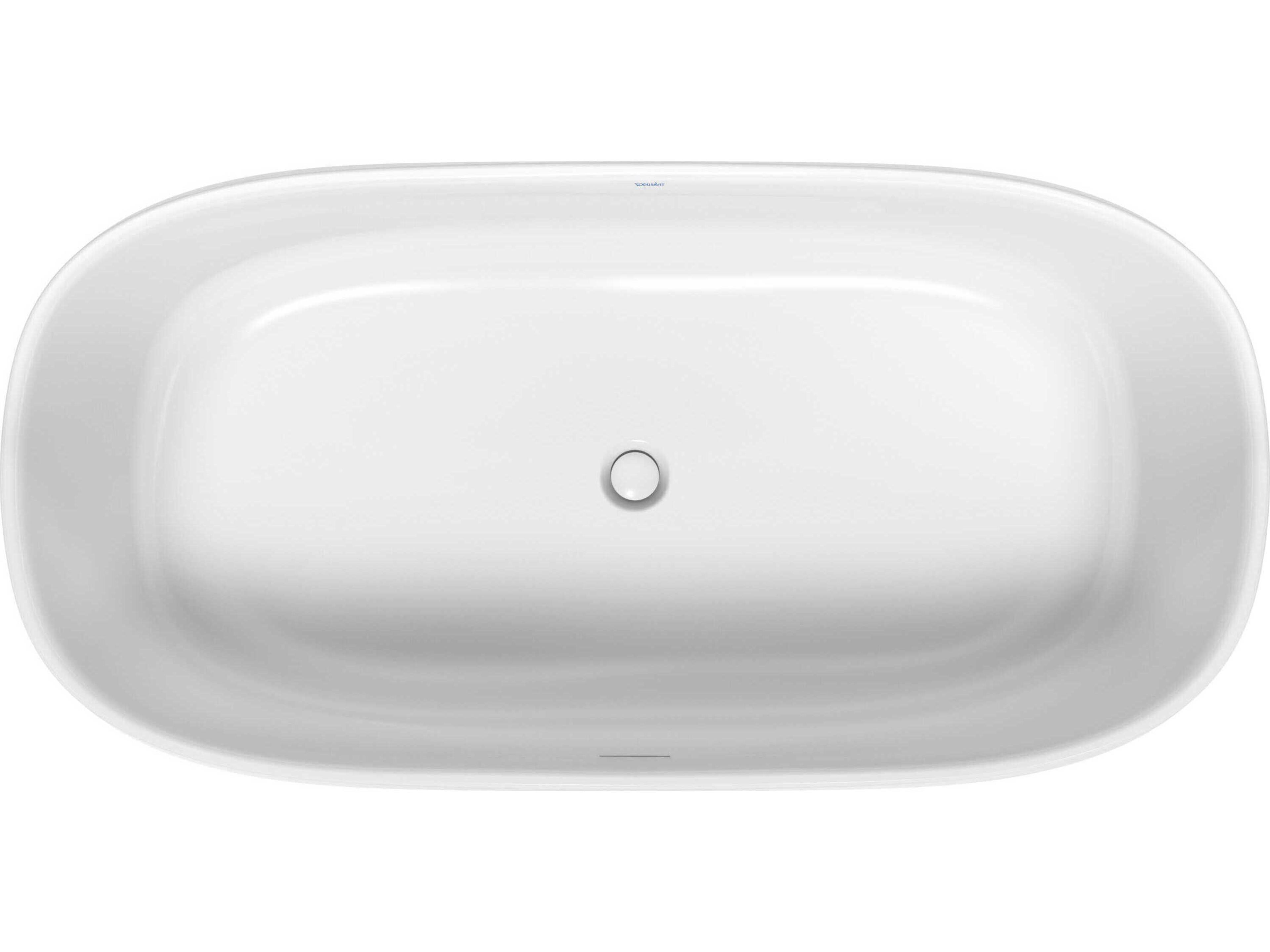 Zencha 71'' Polymer Cast-Duracast White Matte Freestanding Bathtub