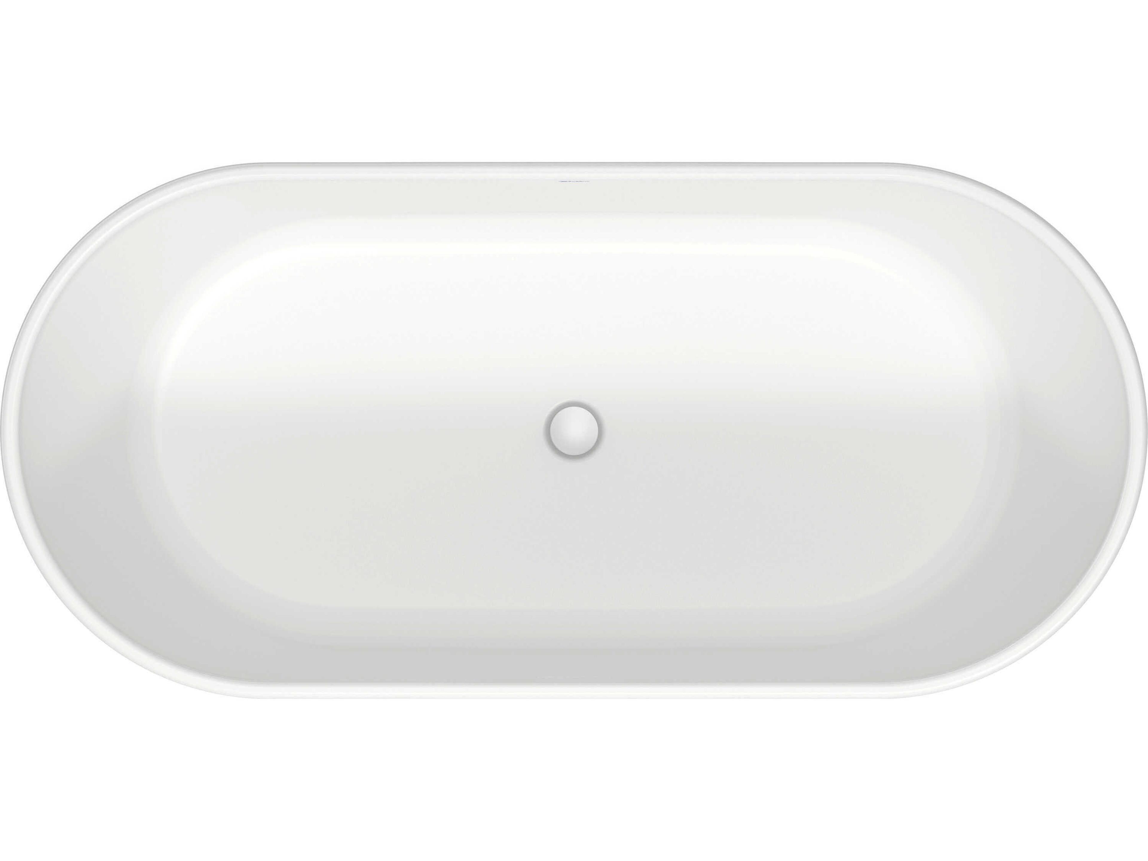 Duravit D_Neo 63" Freestanding White Matt Bathtub