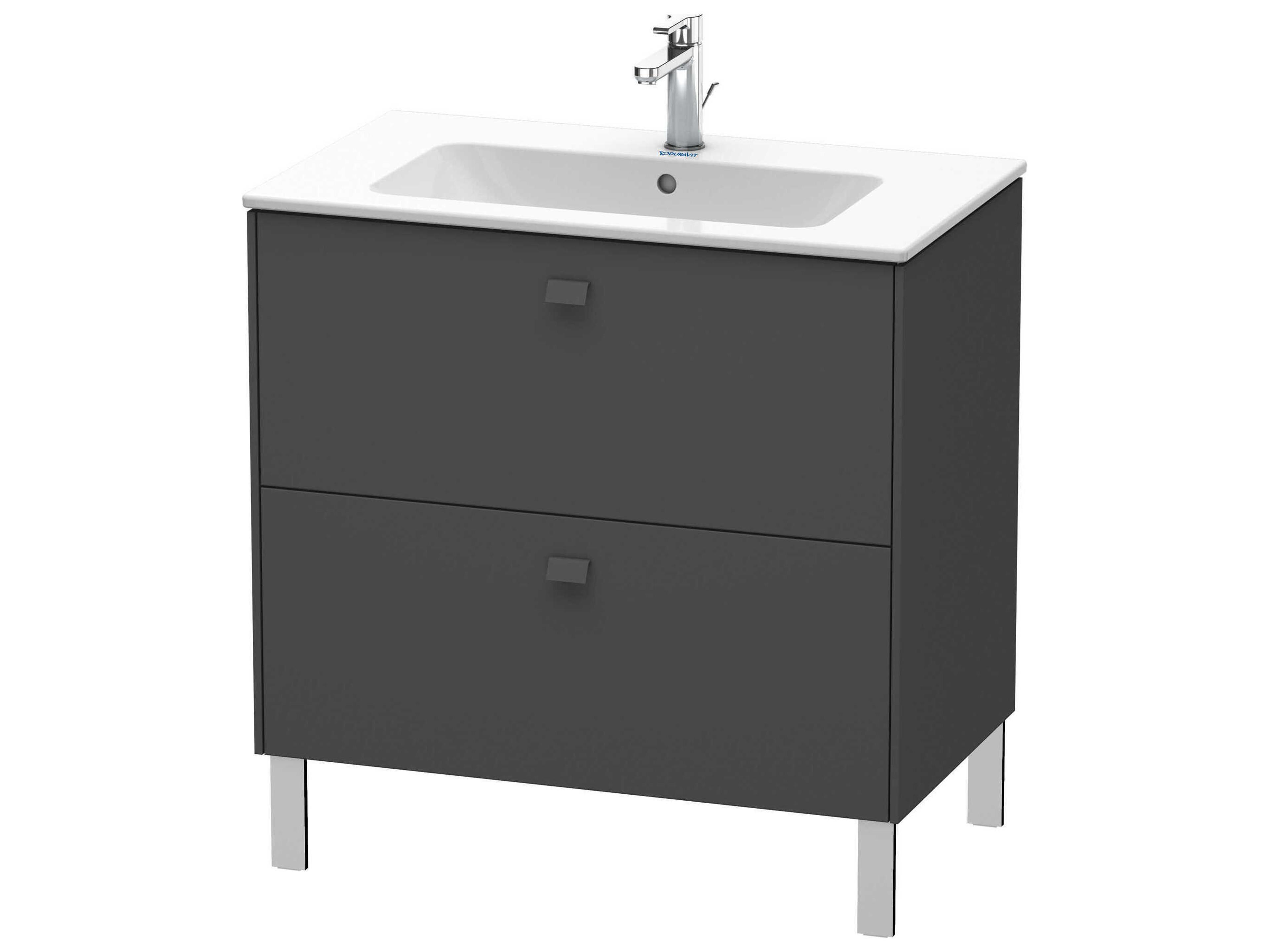 Duravit Brioso 32'' Graphite Matt Vanity