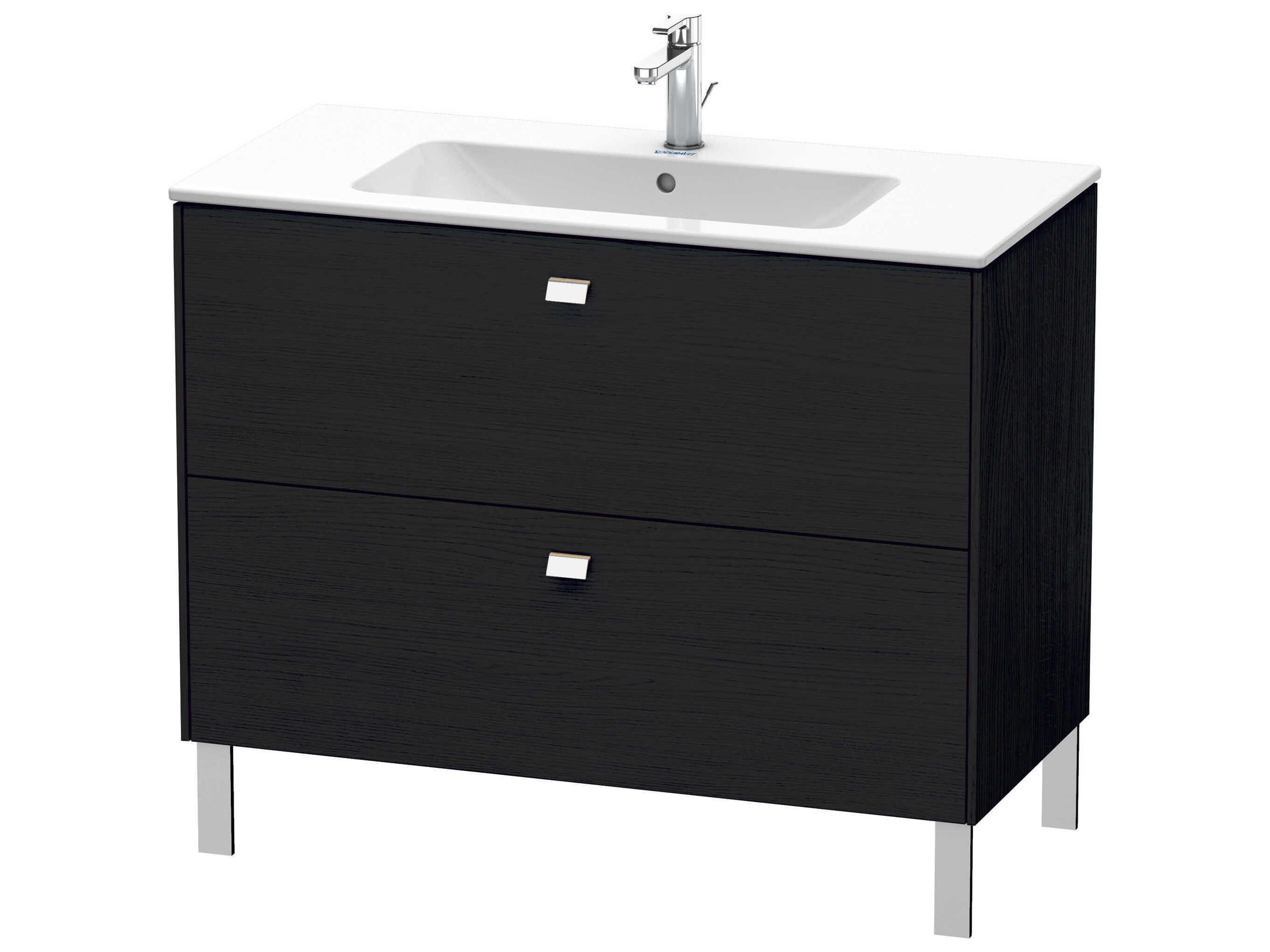 Duravit Brioso 40'' Black Oak Matt Vanity