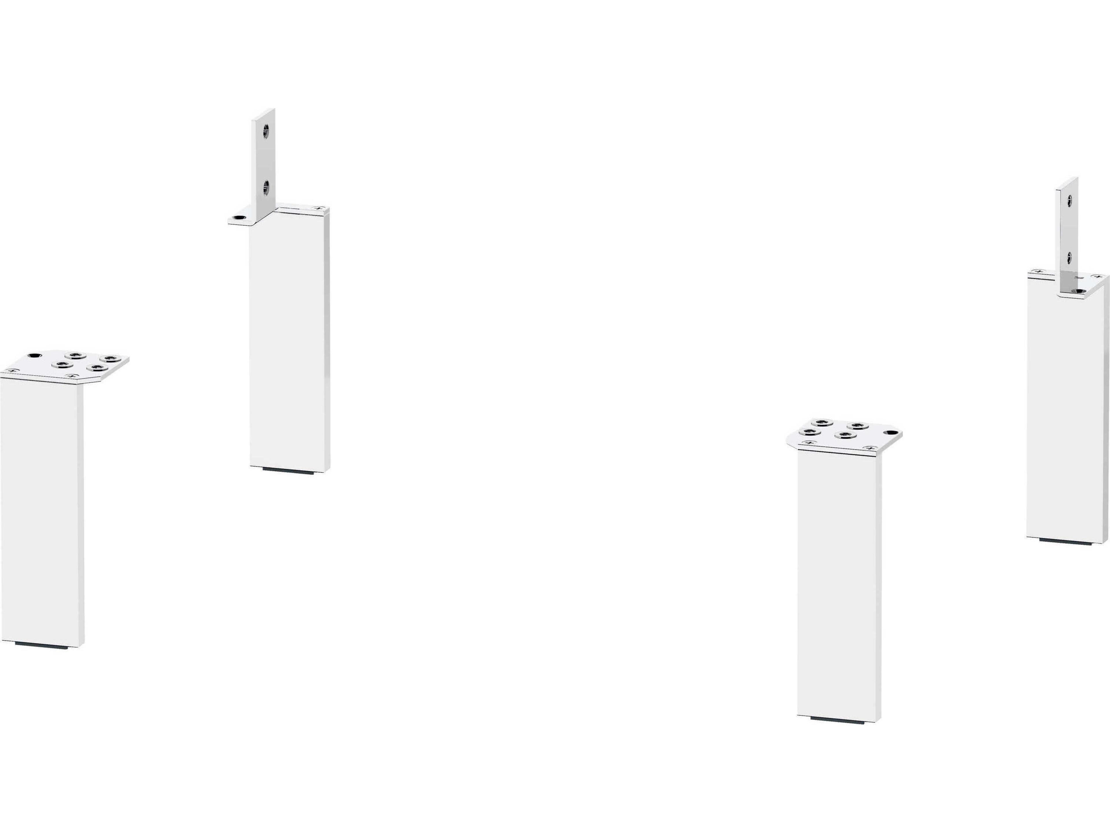 Duravit Brioso Concrete White Matt Leg