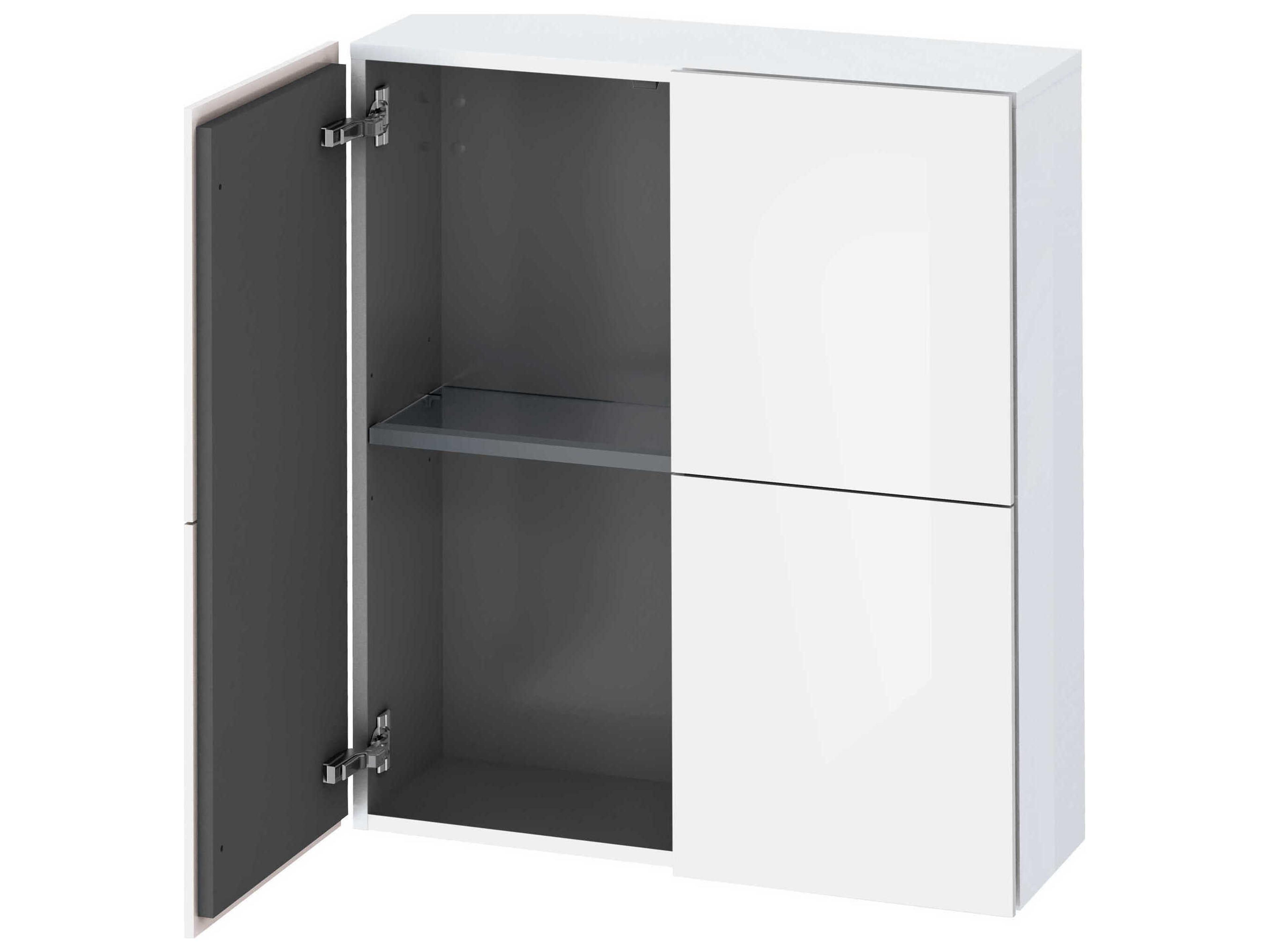 Duravit L-cube 28'' White High Gloss Wall-Mounted Cabinet