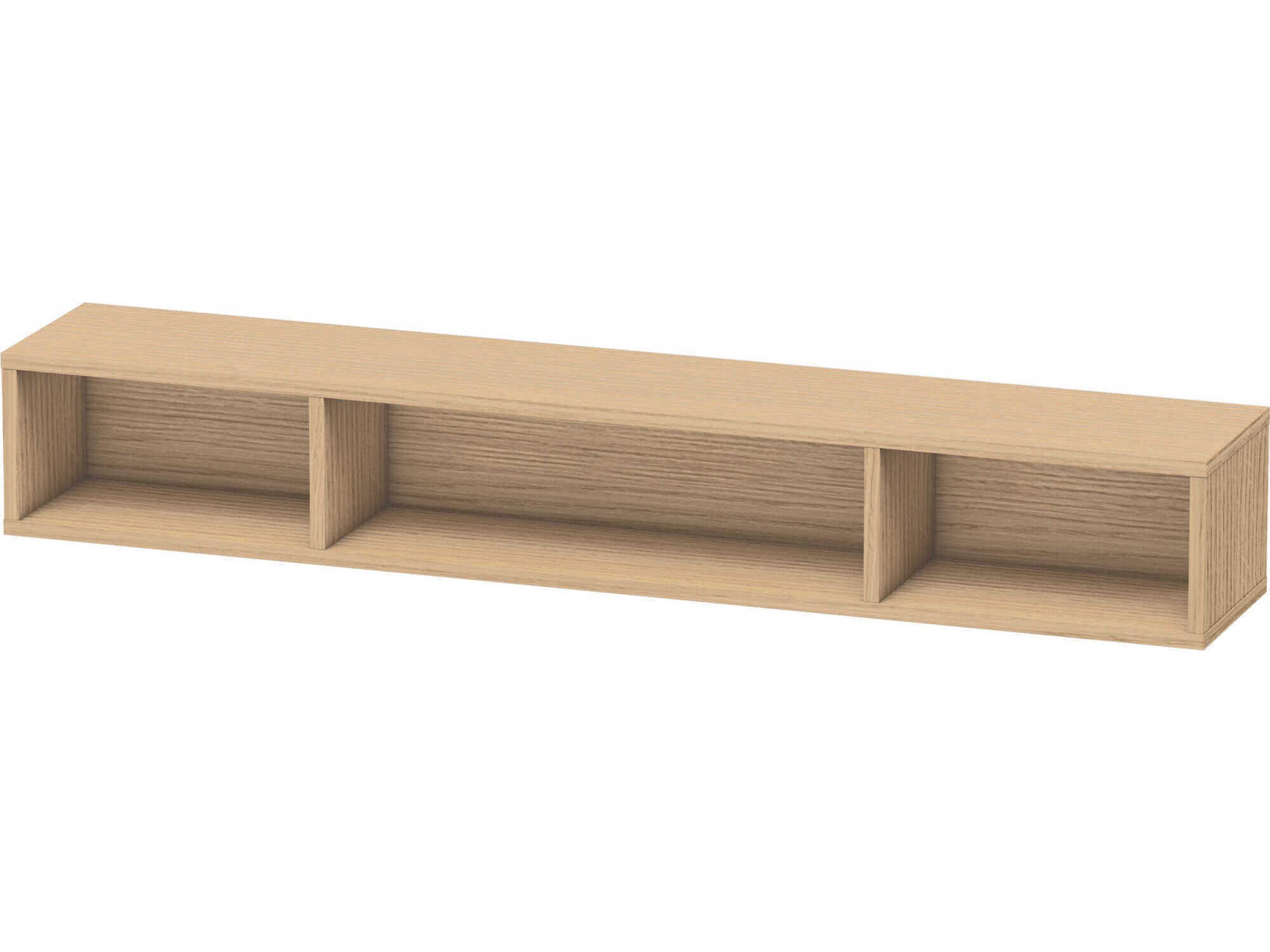 Duravit L-cube 32'' Natural Oak Matt Open Accent