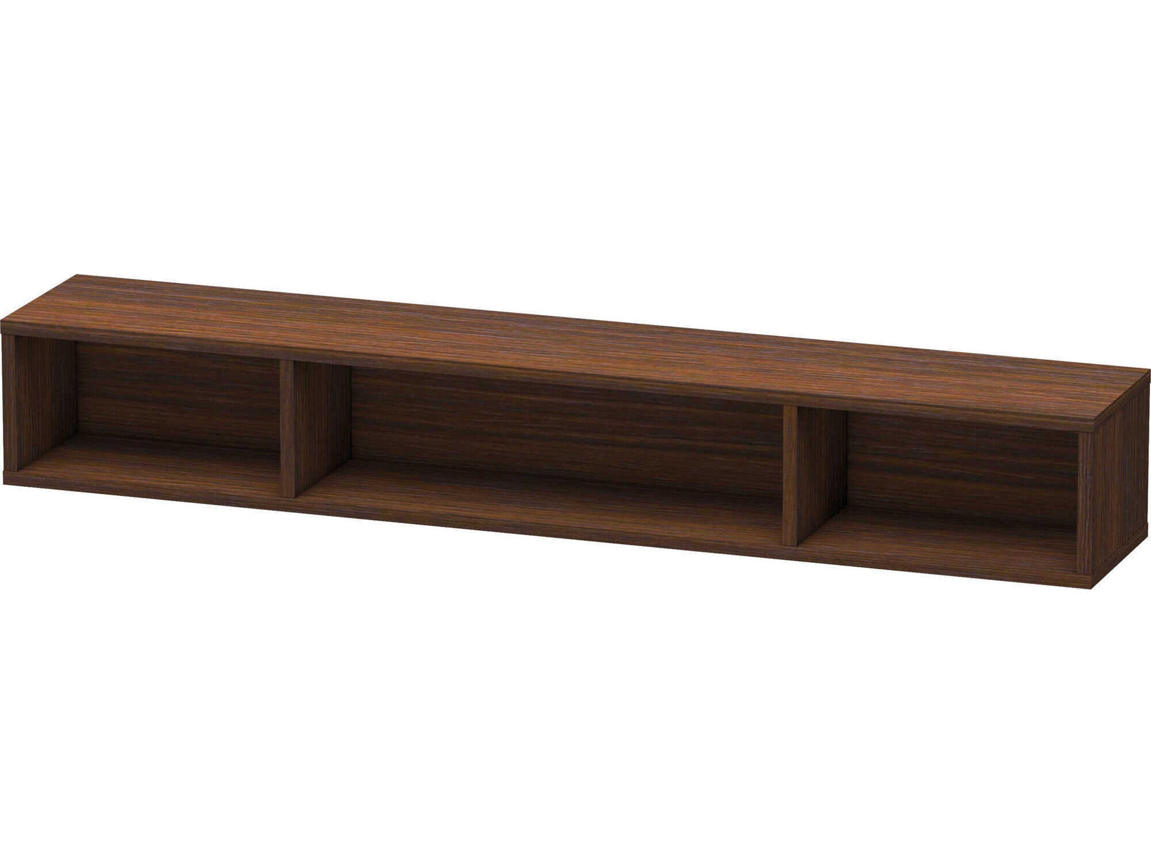 Duravit L-cube 32'' Walnut (Brushed) Matt Matt Open Accent