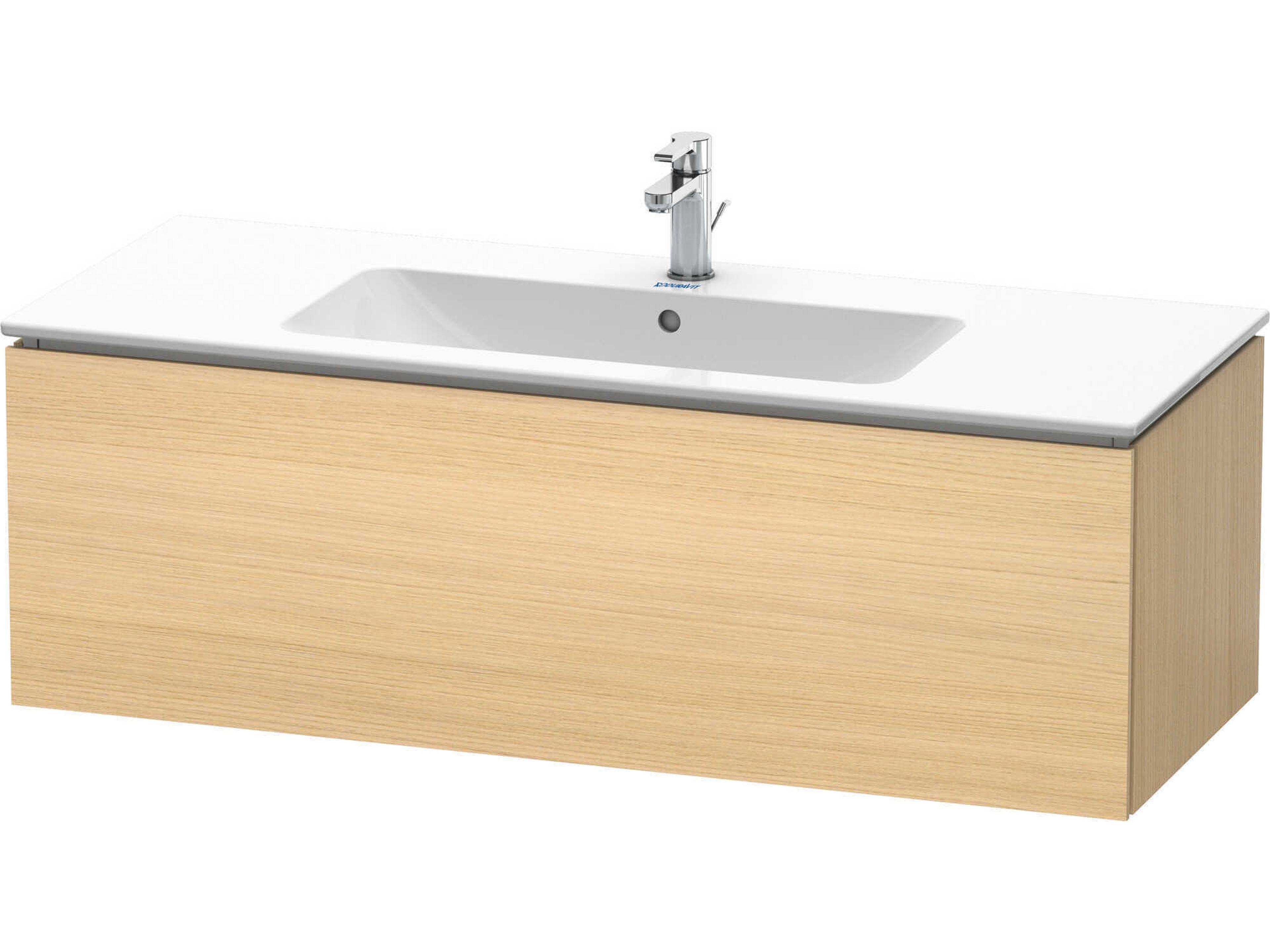 Duravit L-cube 48'' Mediterranean Oak Matt Wall-Mounted Vanity Unit