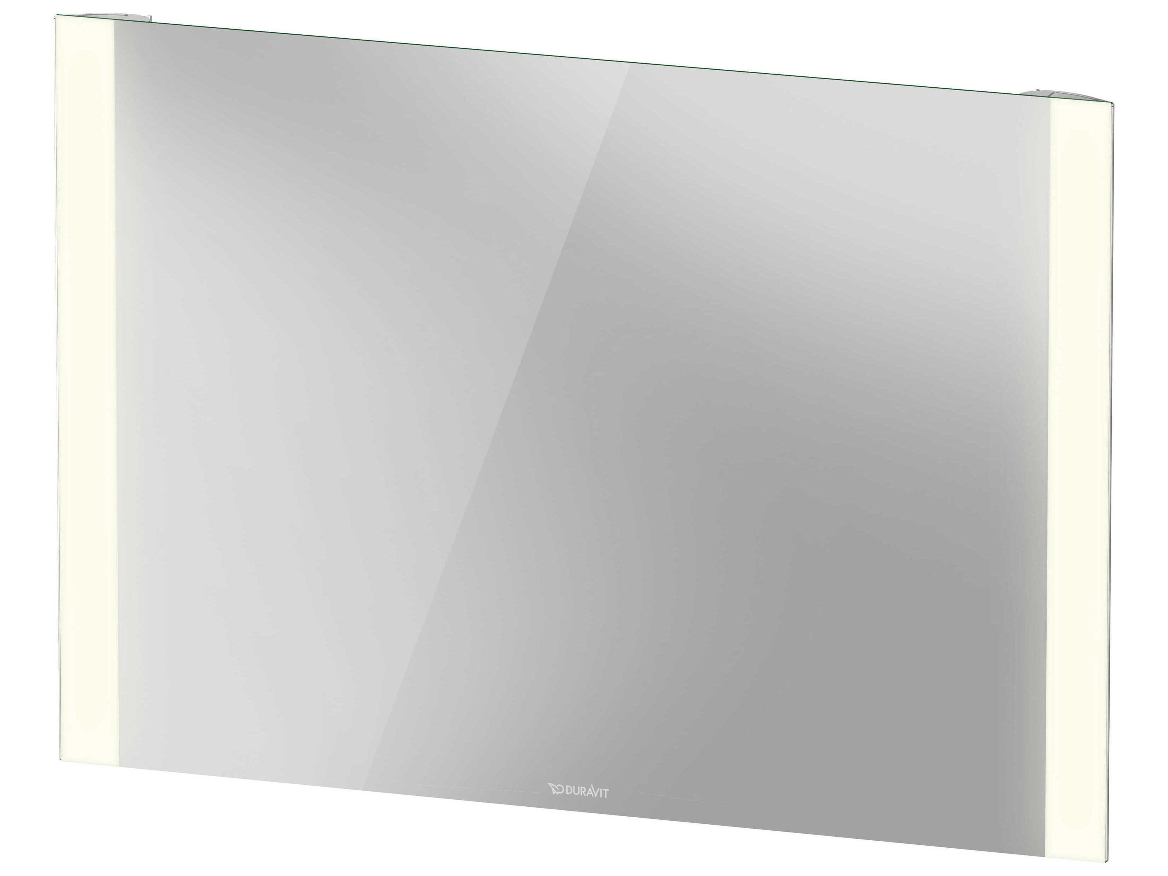Duravit Light & Mirror 39'' White Matt  Side-Edge Lighting LED Mirror - With Wall Switch Control