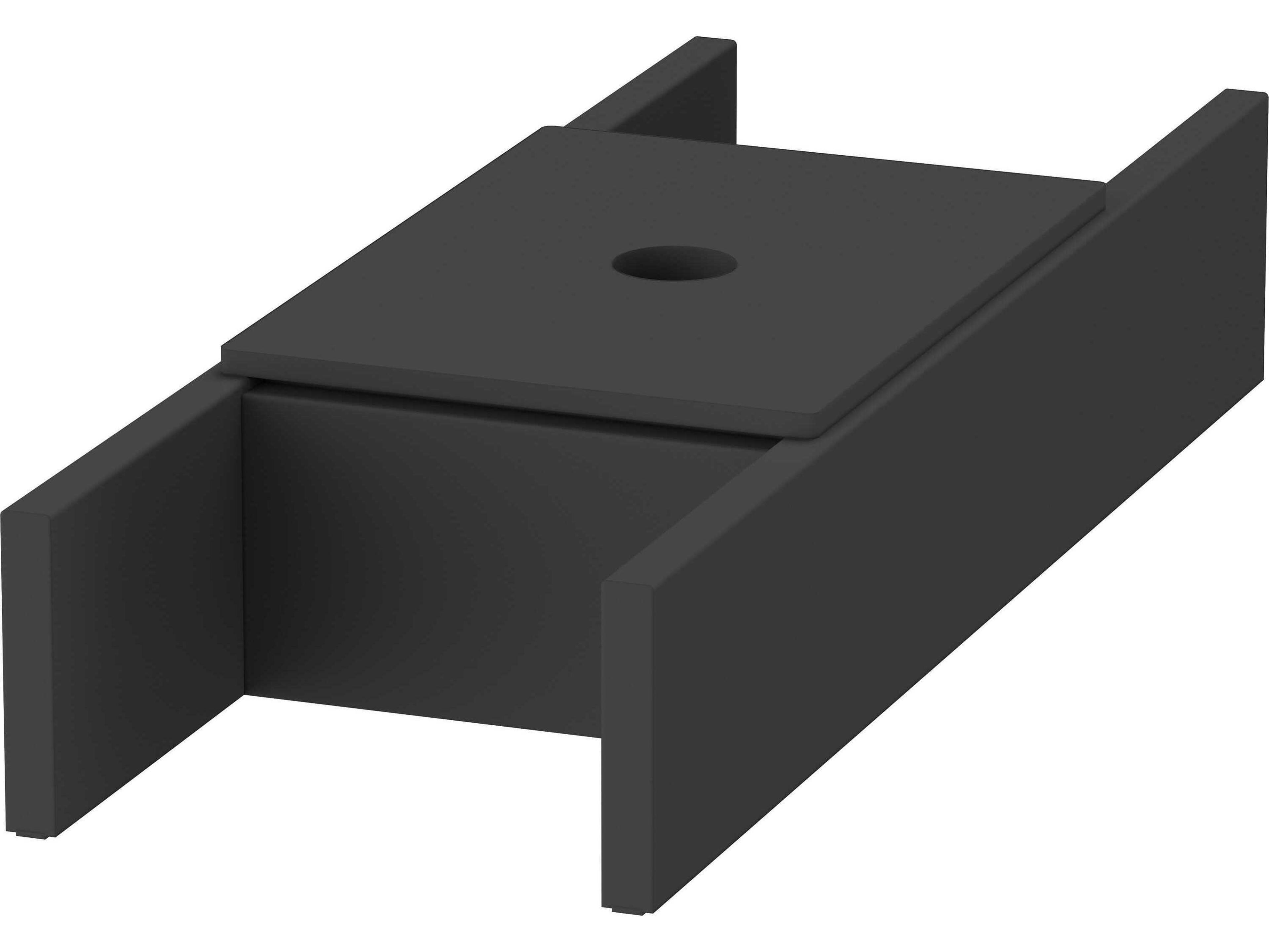 Duravit Furniture Accessories 5'' Composite Black Compartment