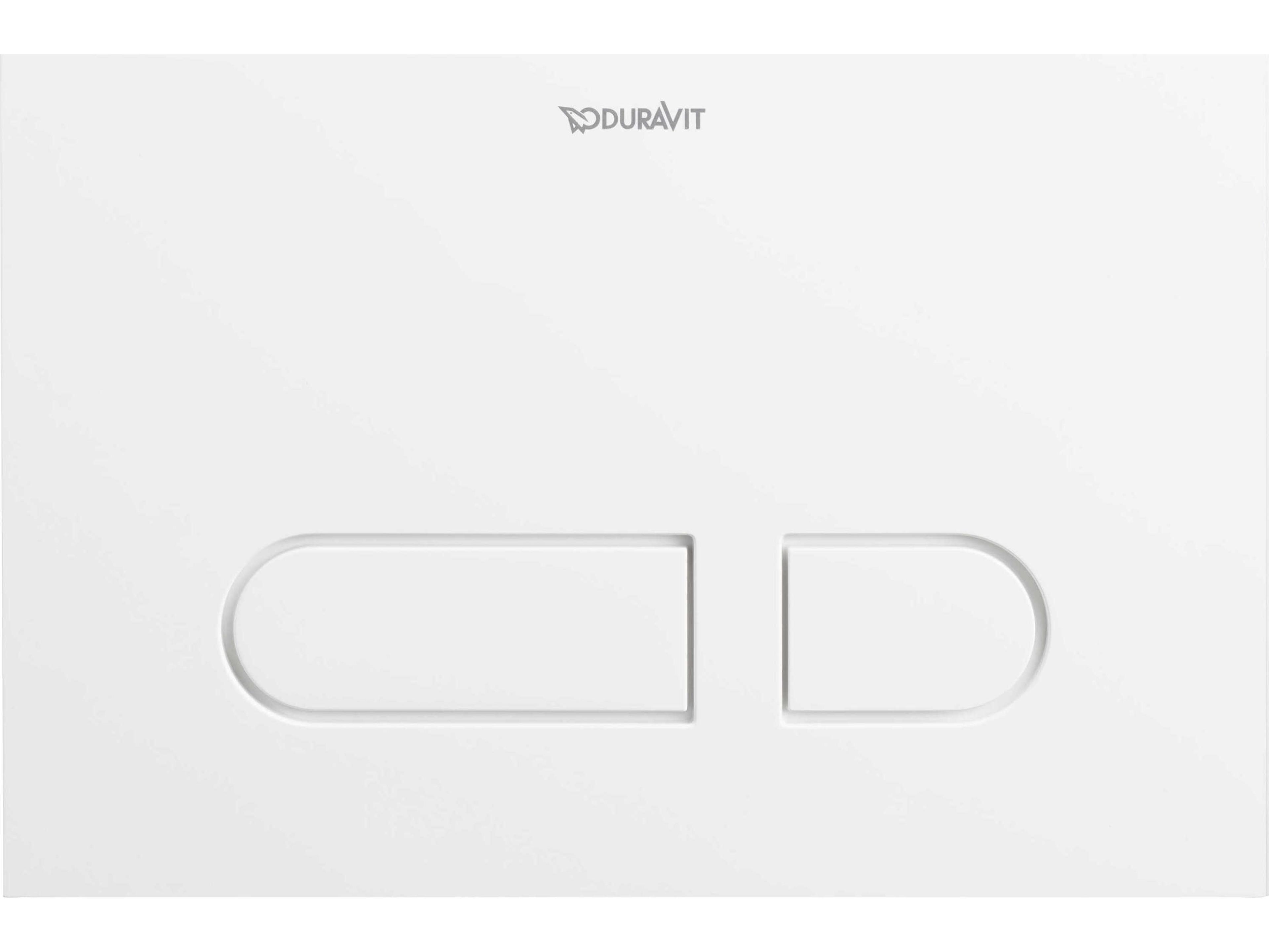 Duravit Durasystem 9'' White Mechanical Flush Plate