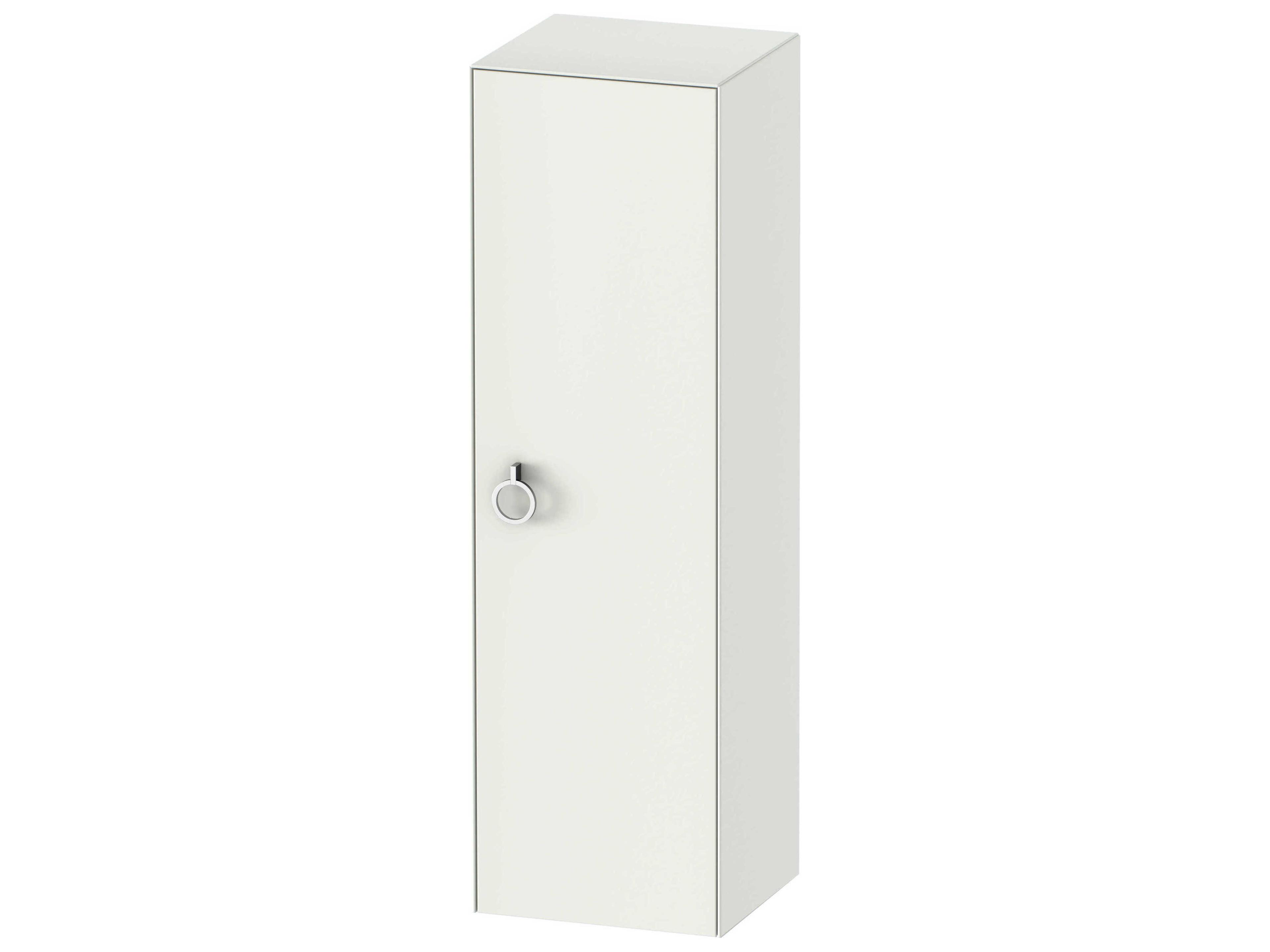 Duravit White Tulip 16'' White Satin Matte Wall-Mounted Vanity Unit - Right Hand Hinge